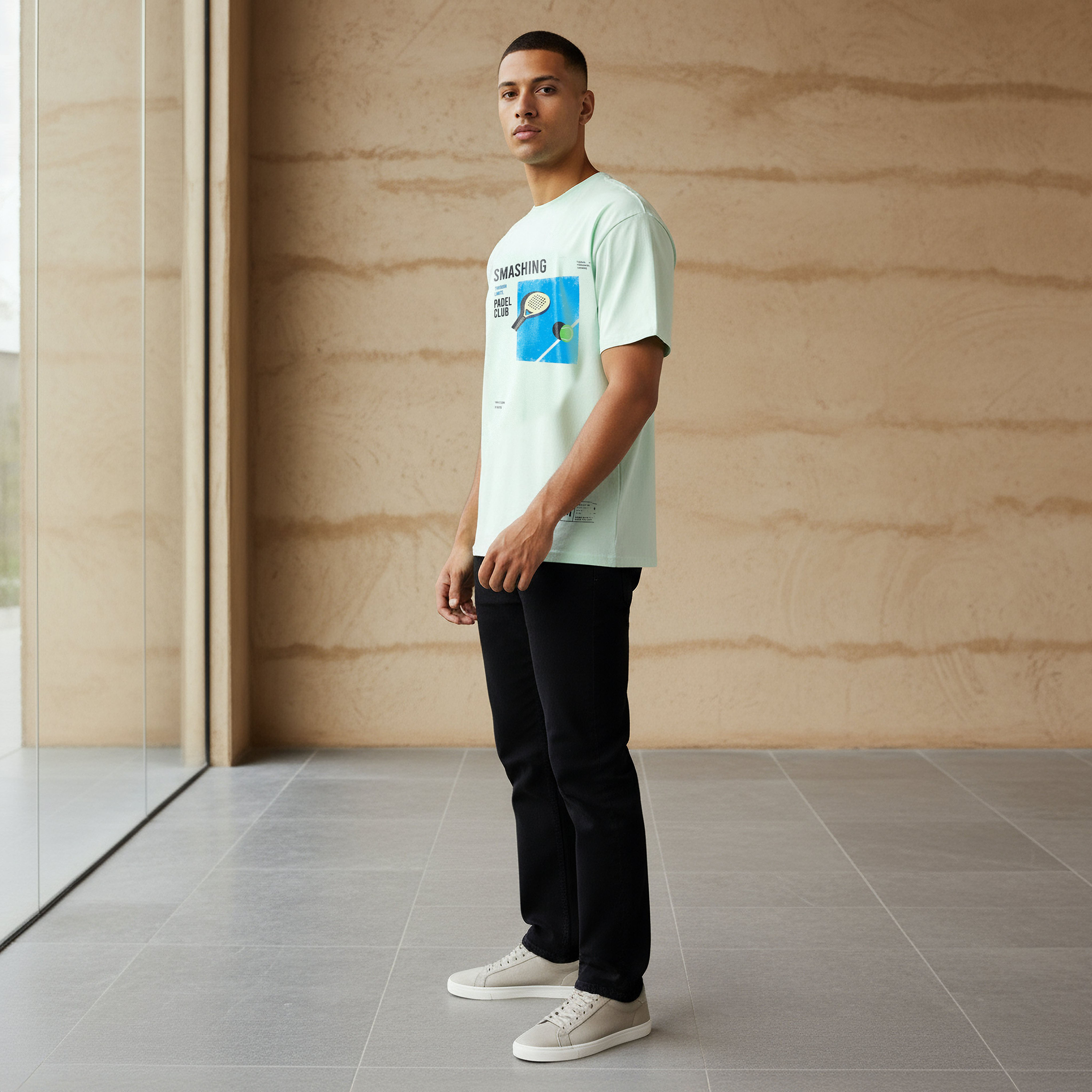 Men Regular Fit Crew Neck Short Sleeves Printed T-shirt-men-clothing-tshirtsandpolos-tshirts-image-2
