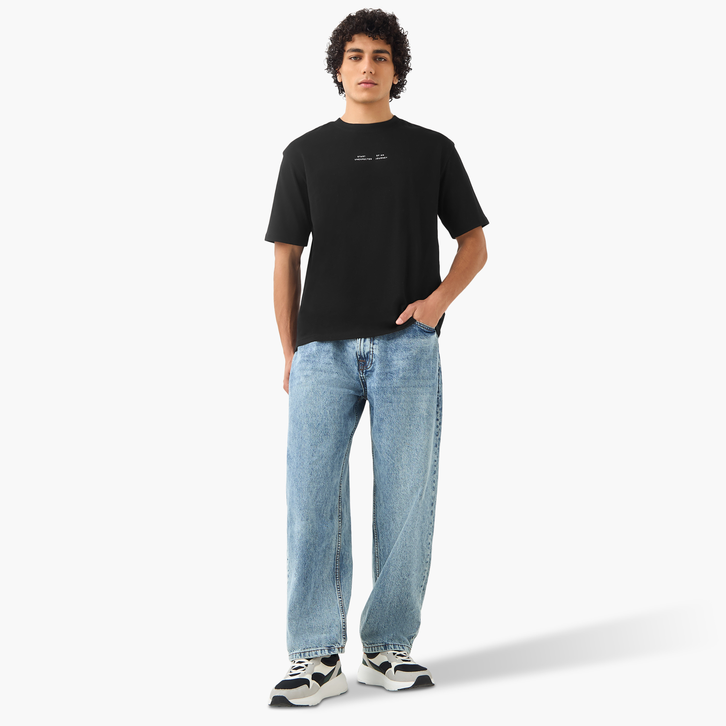 Men Regular Fit Crew Neck Short Sleeves Printed T-shirt-men-clothing-tshirtsandpolos-tshirts-image-2