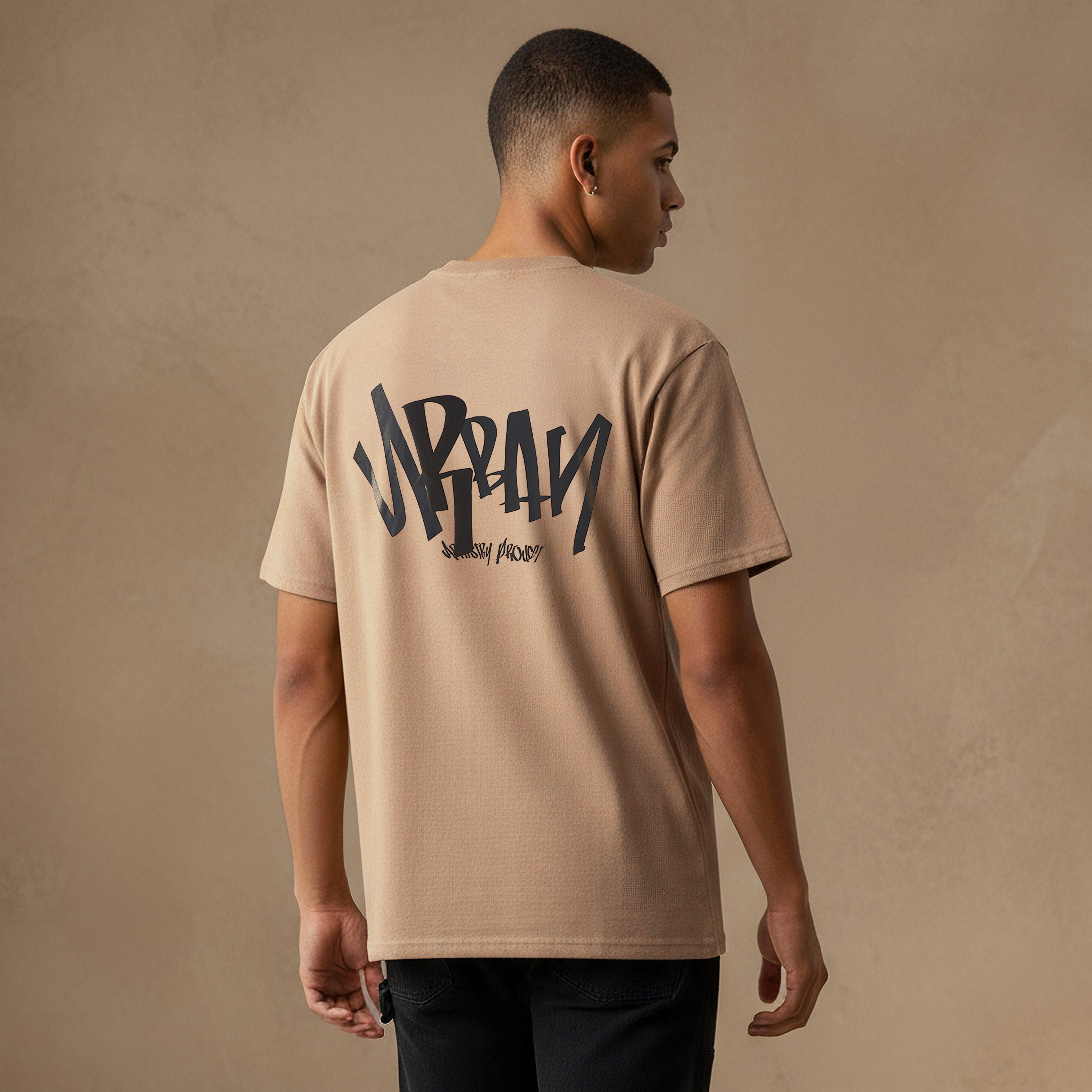 Men Regular Fit Crew Neck Short Sleeves Typographic Print T-shirt-men-clothing-tshirtsandpolos-tshirts-image-3