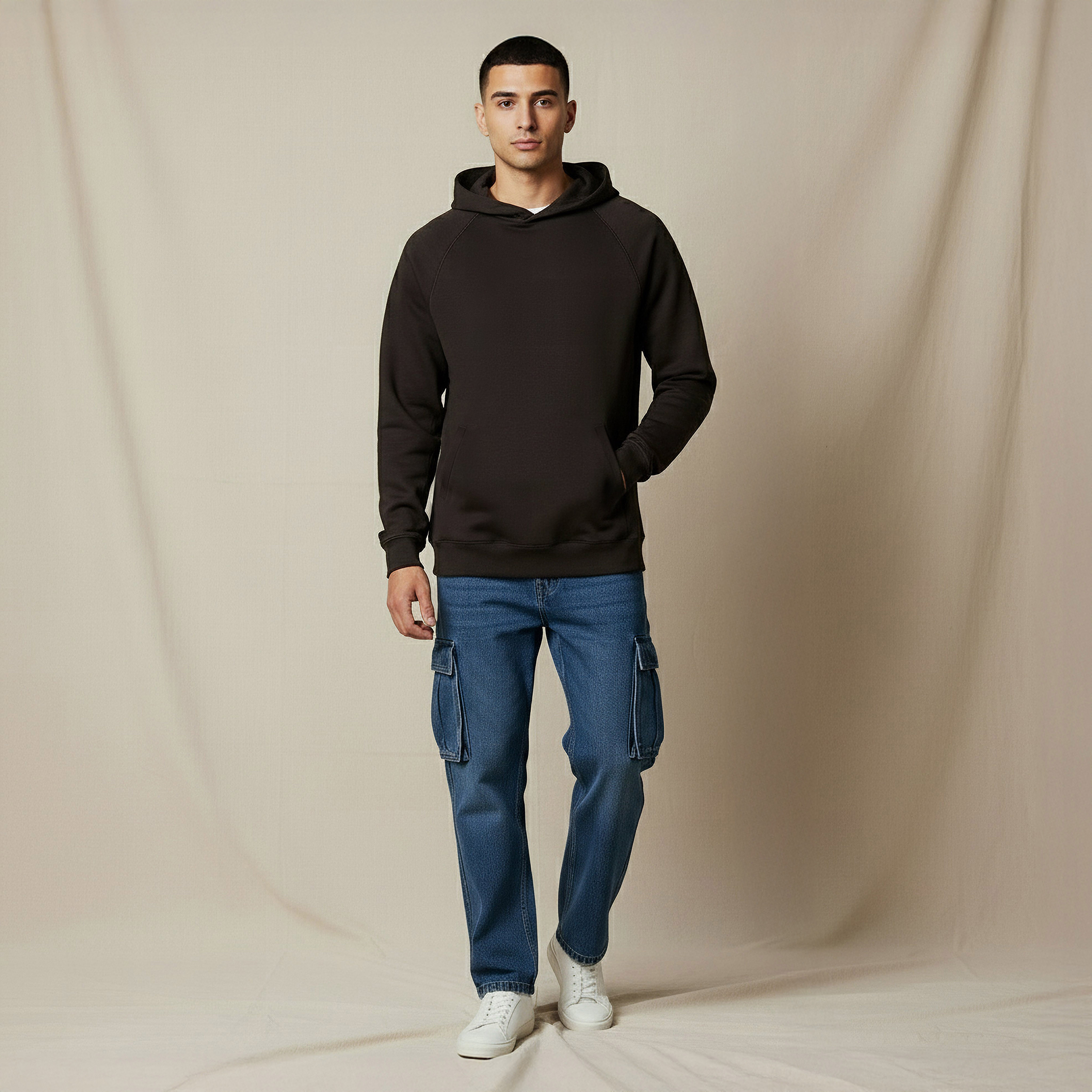 Men Relaxed Fit Hoodie-men-winterwear-hoodiesandsweatshirts-image-2