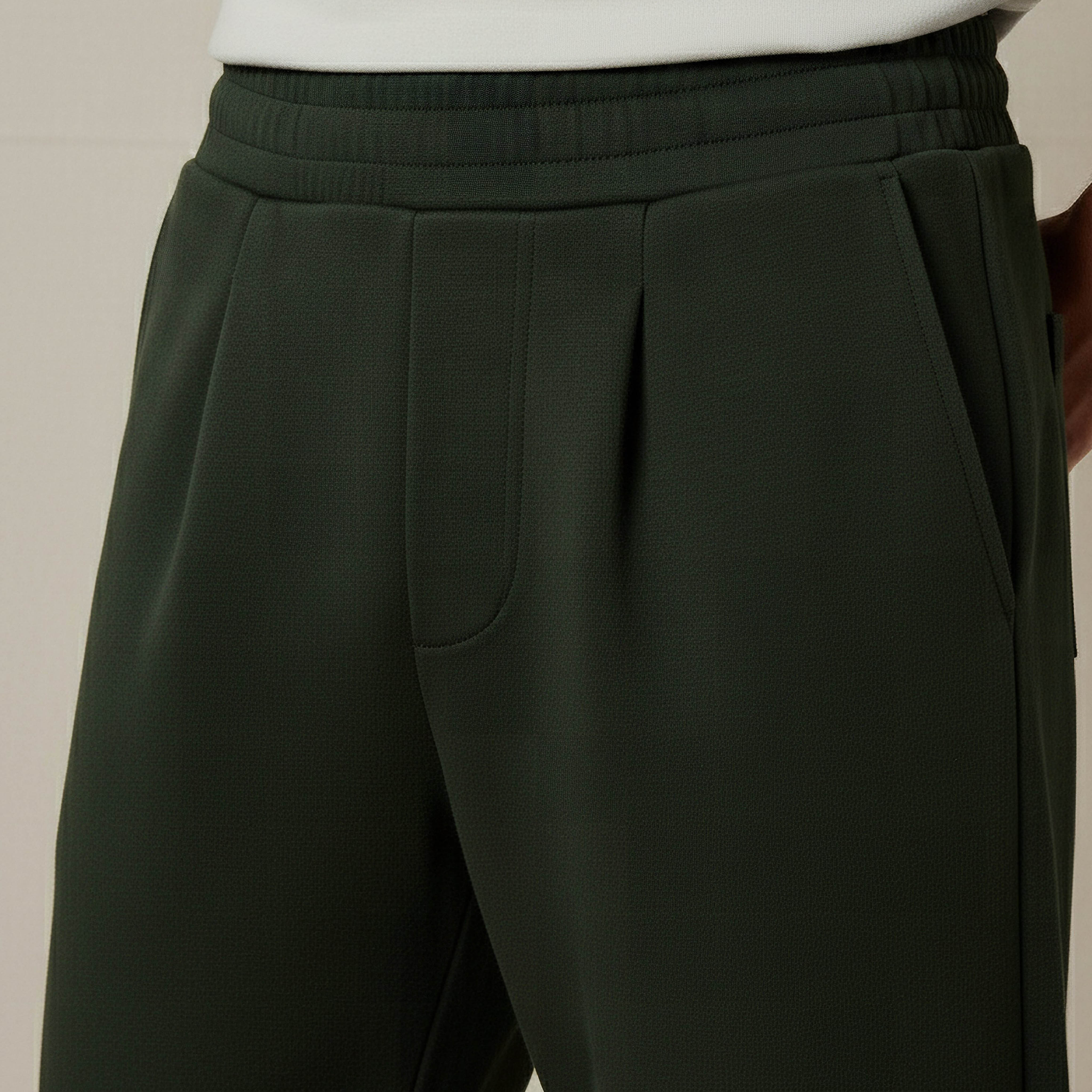 Men Straight Fit Track Pants with Pockets-men-clothing-bottoms-joggers-image-4
