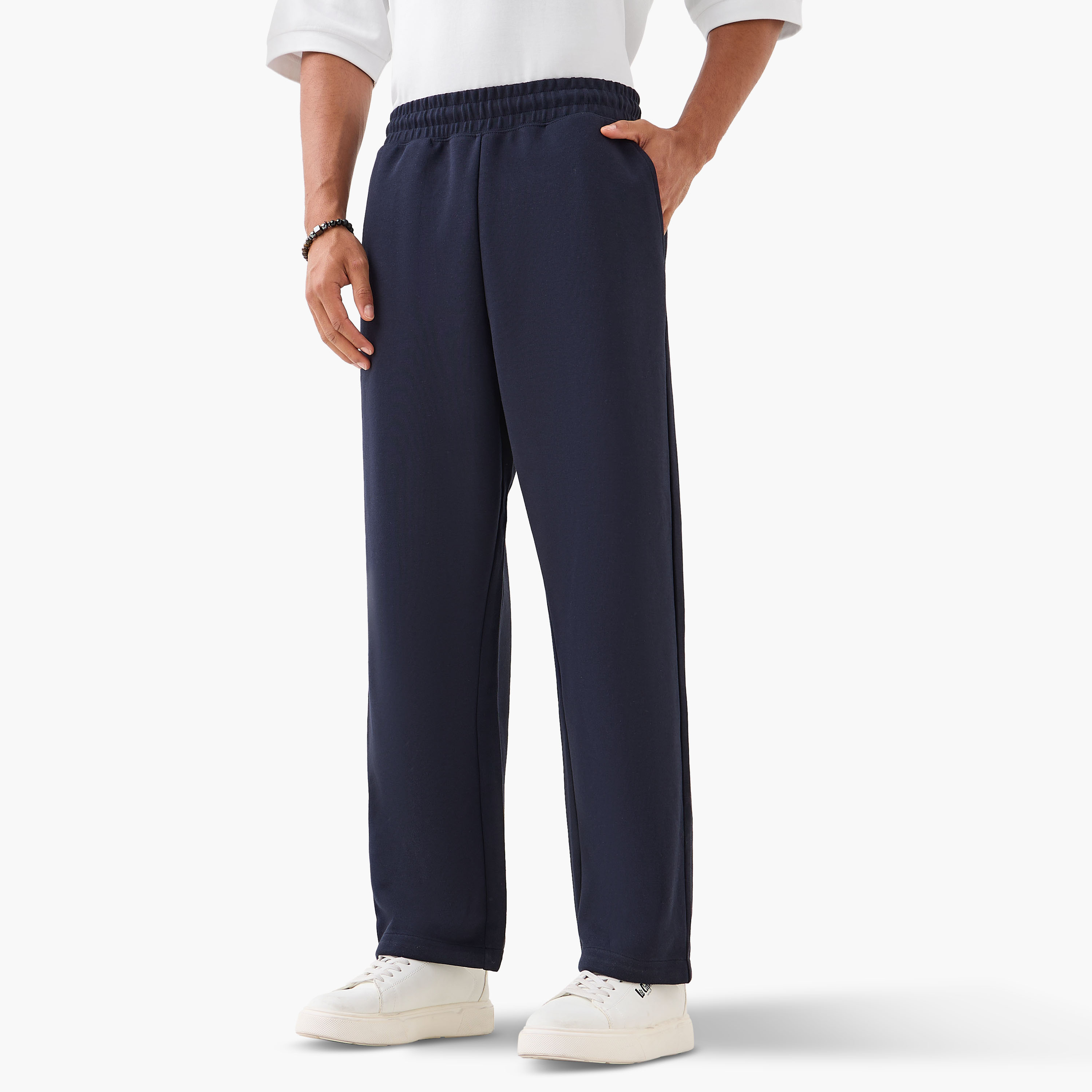 Men Open Hem Interlock Joggers-men-clothing-bottoms-joggers-image-2