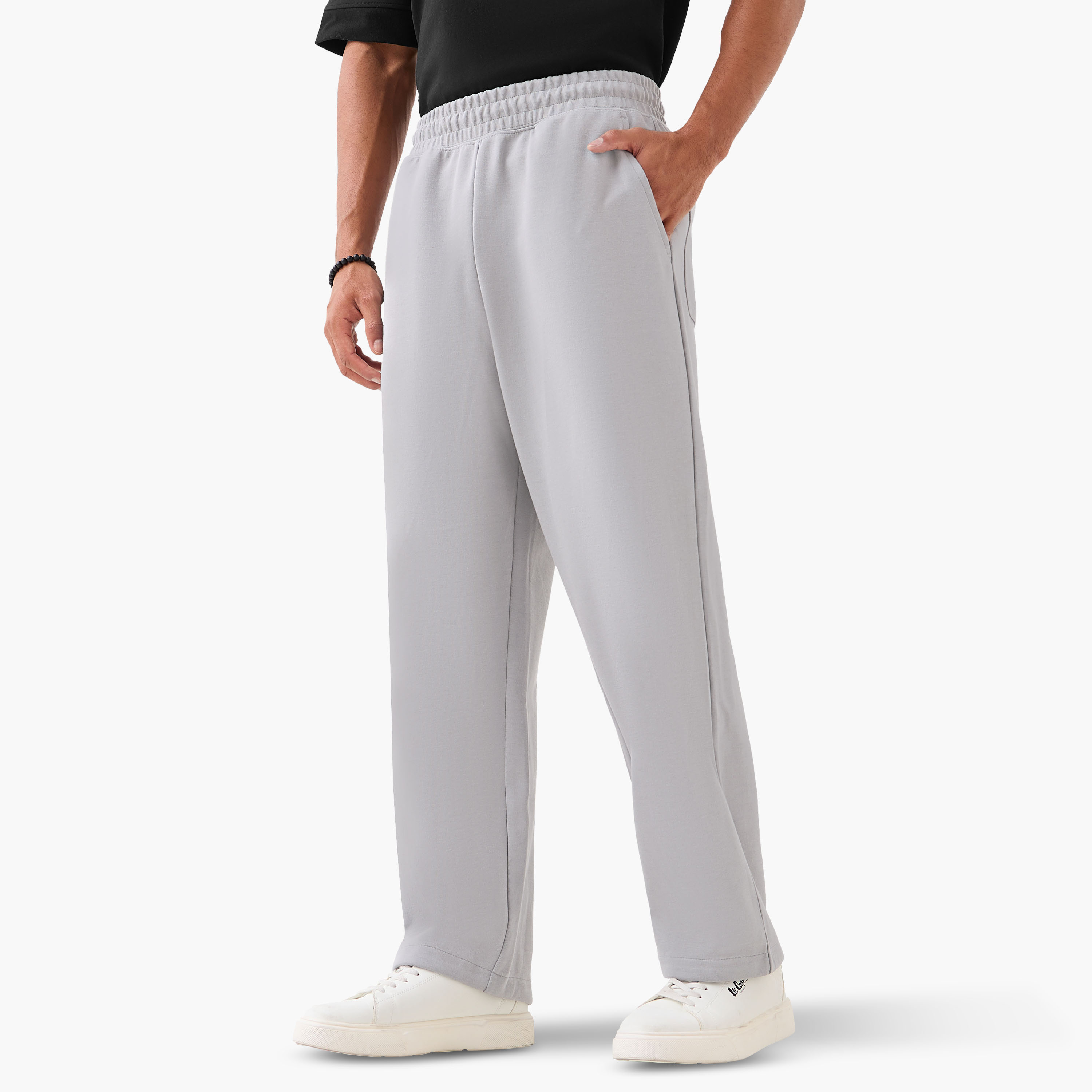 Men Open Hem Interlock Joggers-men-clothing-bottoms-joggers-image-2