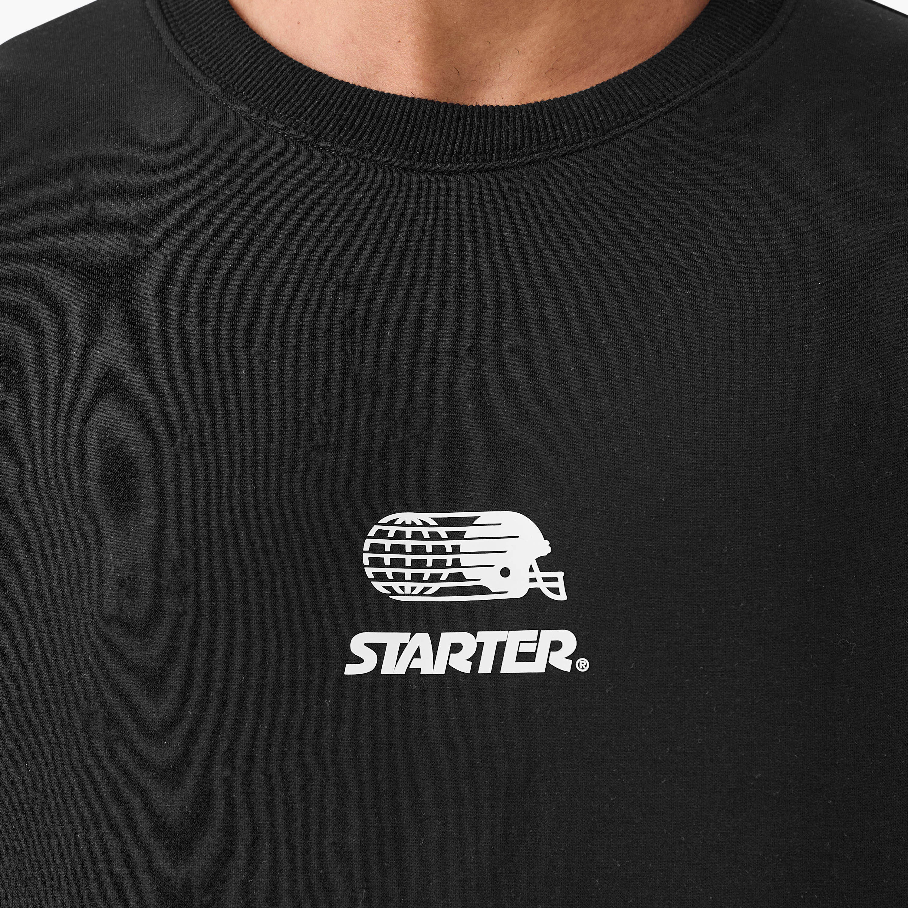 Starter Men Regular Fit Logo Print Sweatshirt-men-winterwear-hoodiesandsweatshirts-image-8