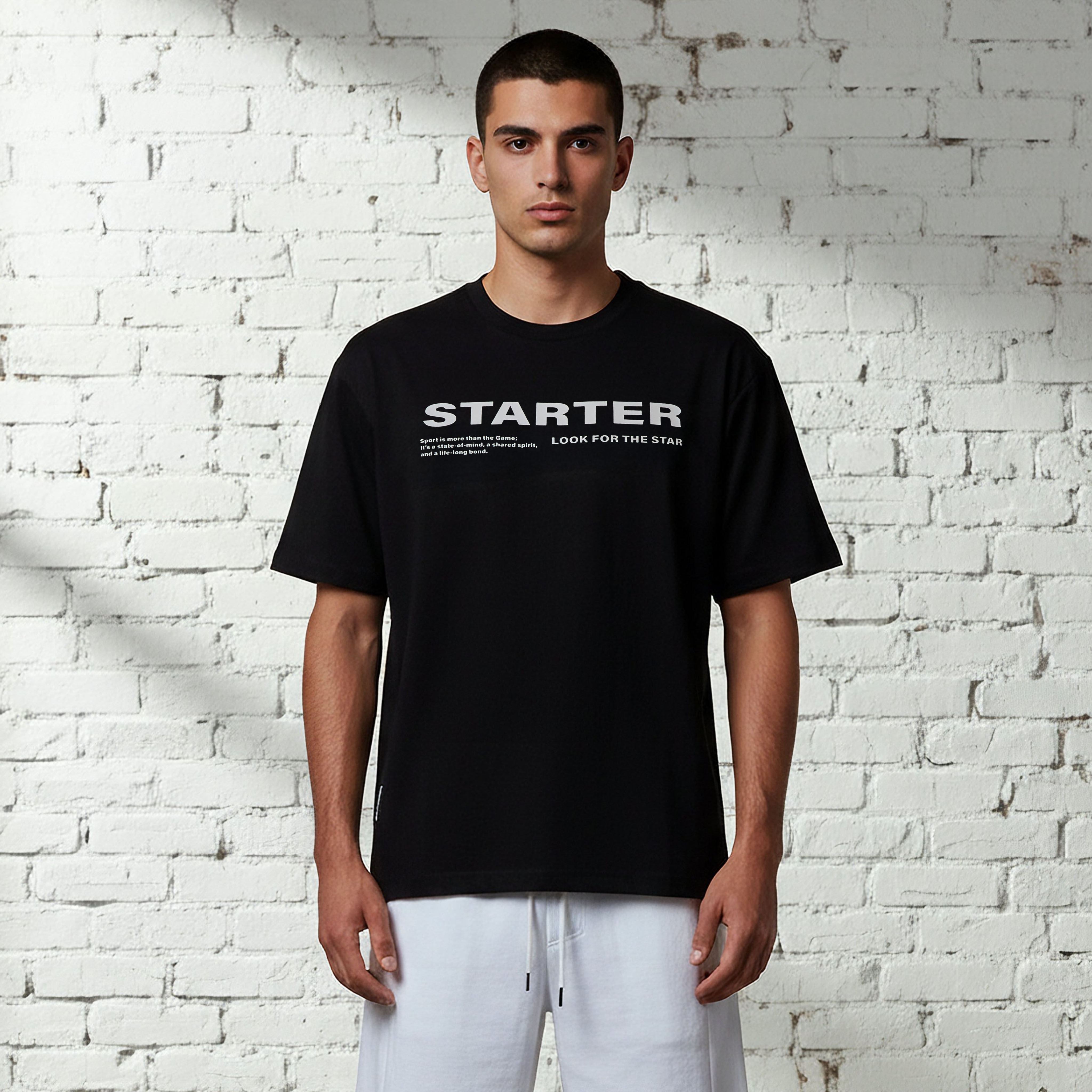 Starter Men Regular Fit Round Neck Short Sleeves Printed T-shirt-men-clothing-tshirtsandpolos-tshirts-image-1