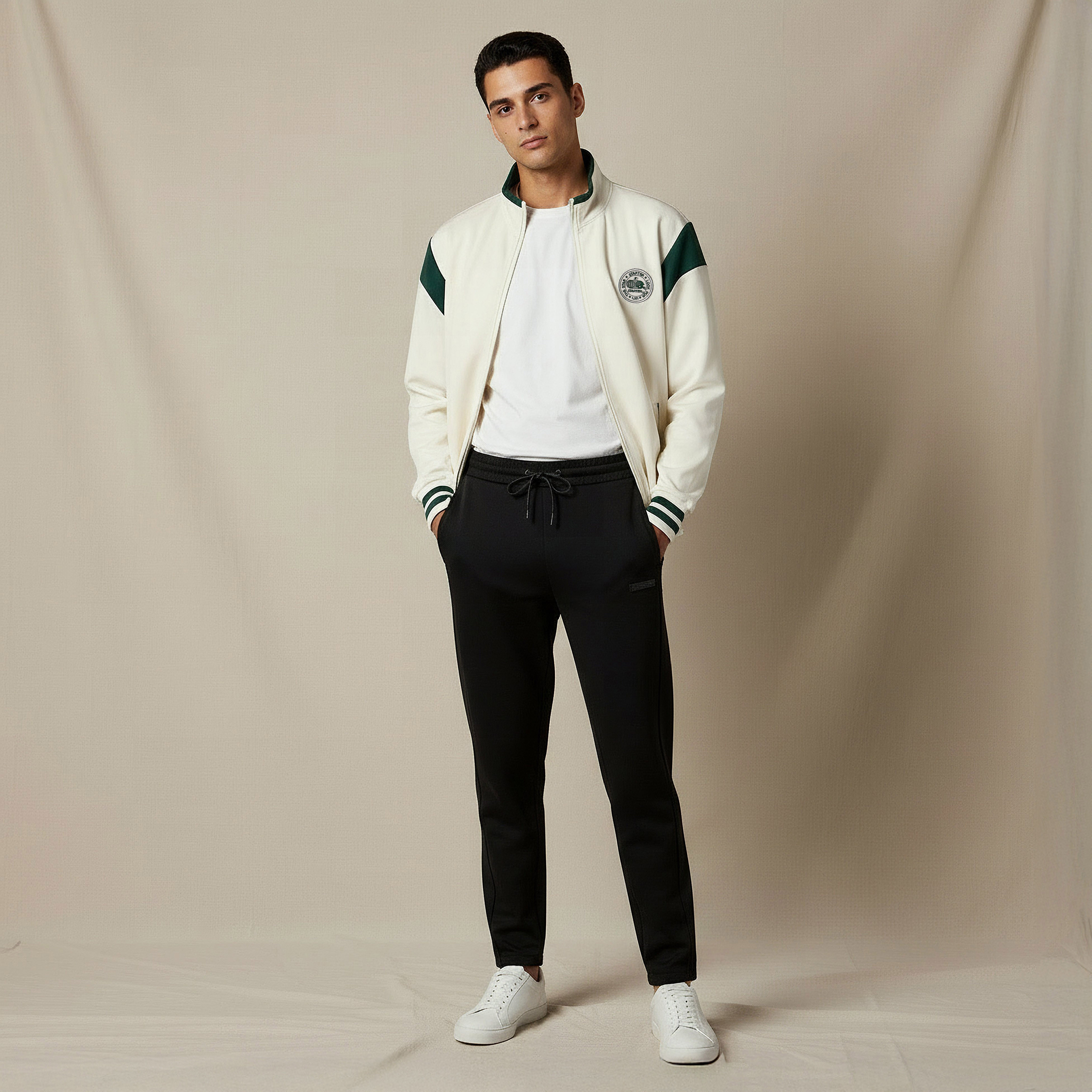 جاكيت فارستي قوالب ملونة بقصّة عادية للرجال من ستارتر-men-clothing-jacketsandblazers-jackets-image-3