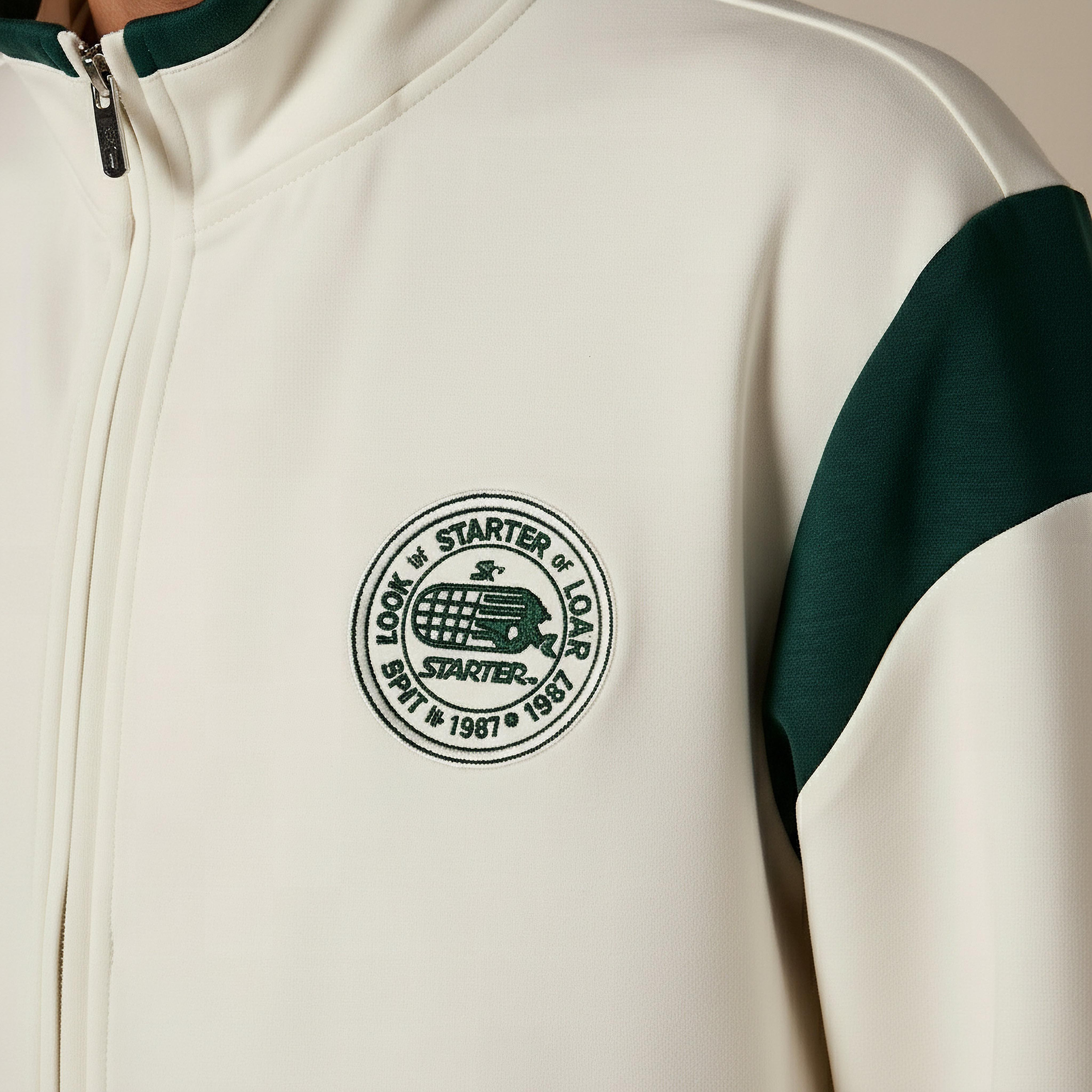 جاكيت فارستي قوالب ملونة بقصّة عادية للرجال من ستارتر-men-clothing-jacketsandblazers-jackets-image-1
