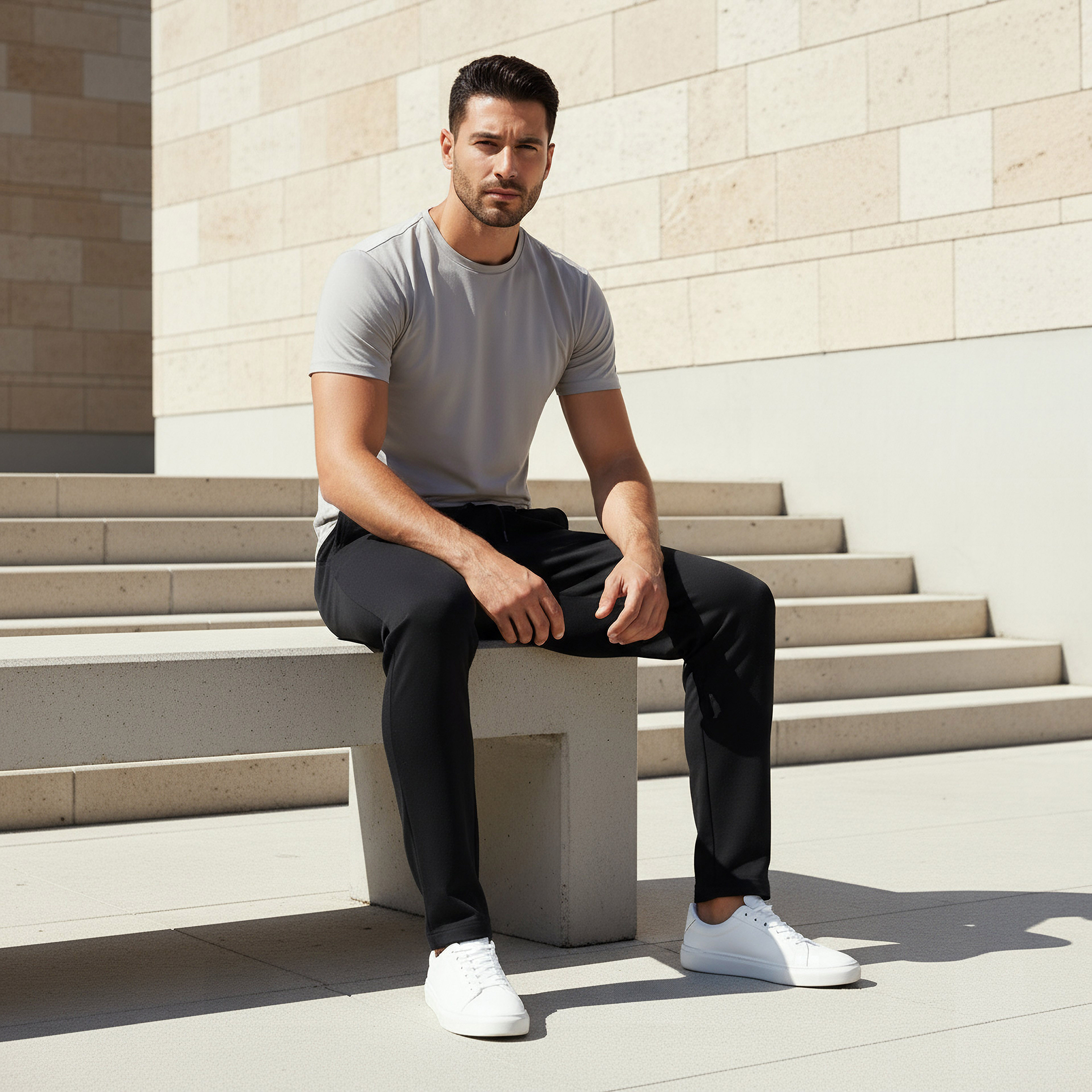 Men Regular Fit Joggers with Pockets-PROMO_SP_KW_2FOR12_110625-image-5
