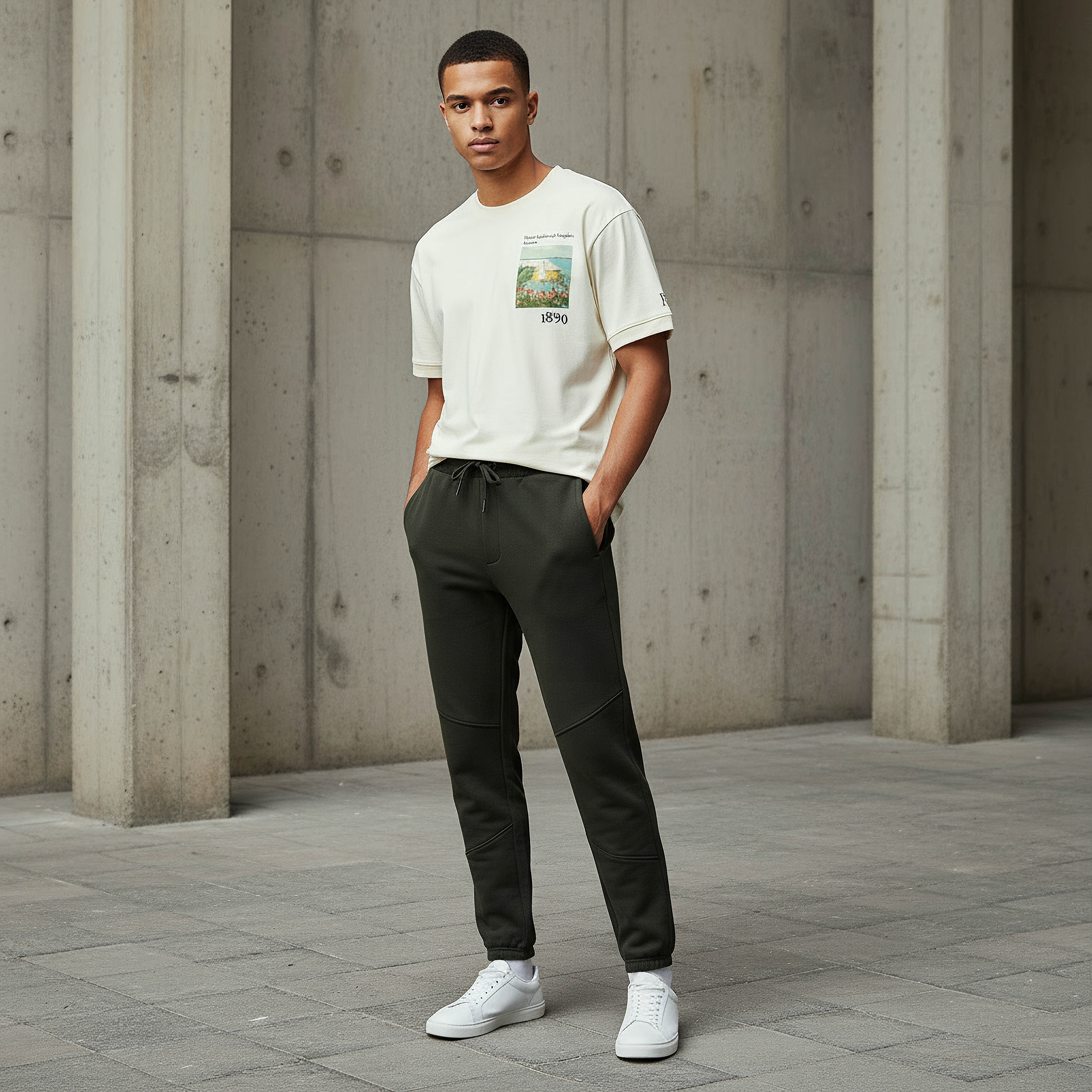 Men Relaxed Fit Joggers with Panel Detail-PROMO_SP_OM_2FOR10_5_130625-image-3