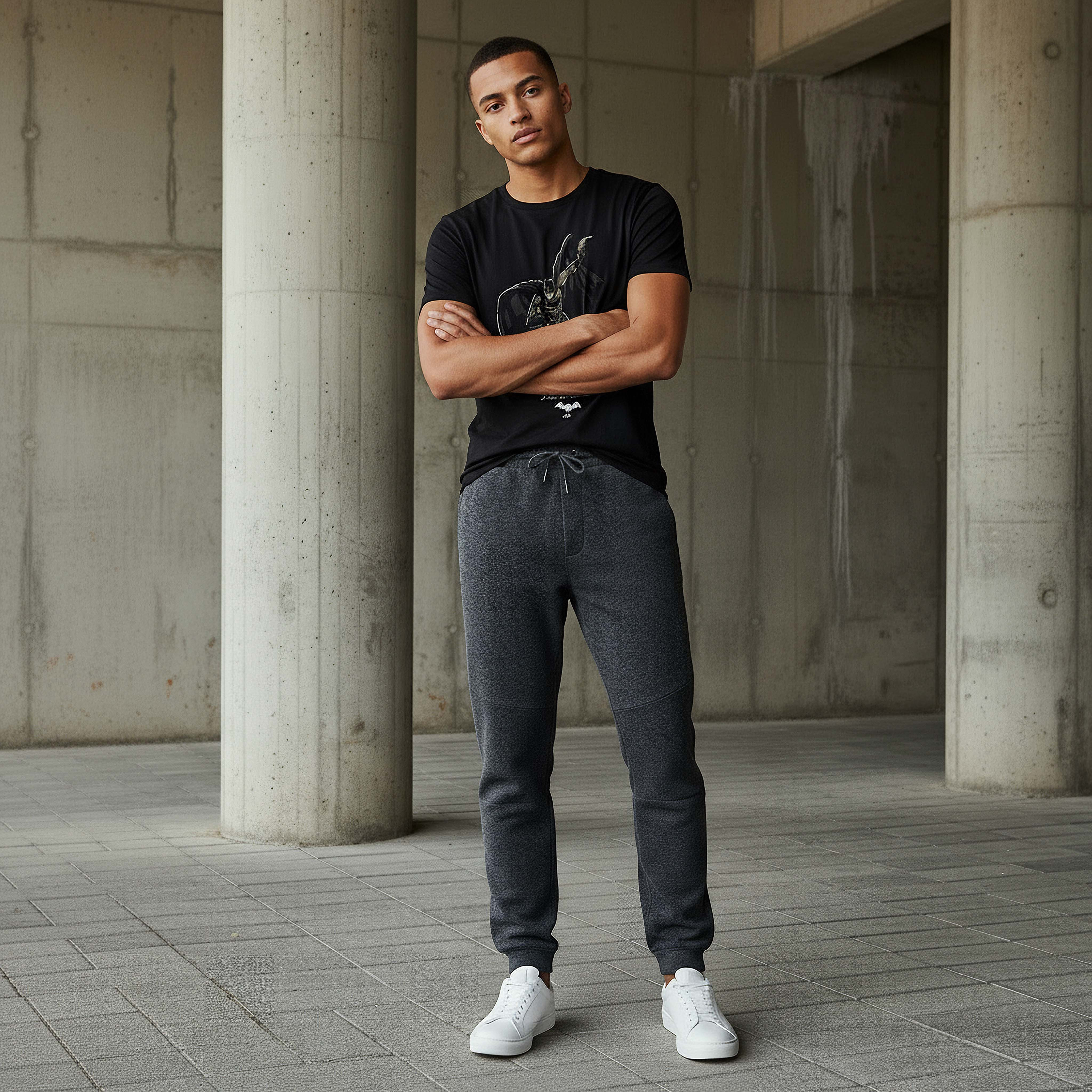 Men Relaxed Fit Joggers with Panel Detail-PROMO_SP_AE_2FOR99_110625-image-3