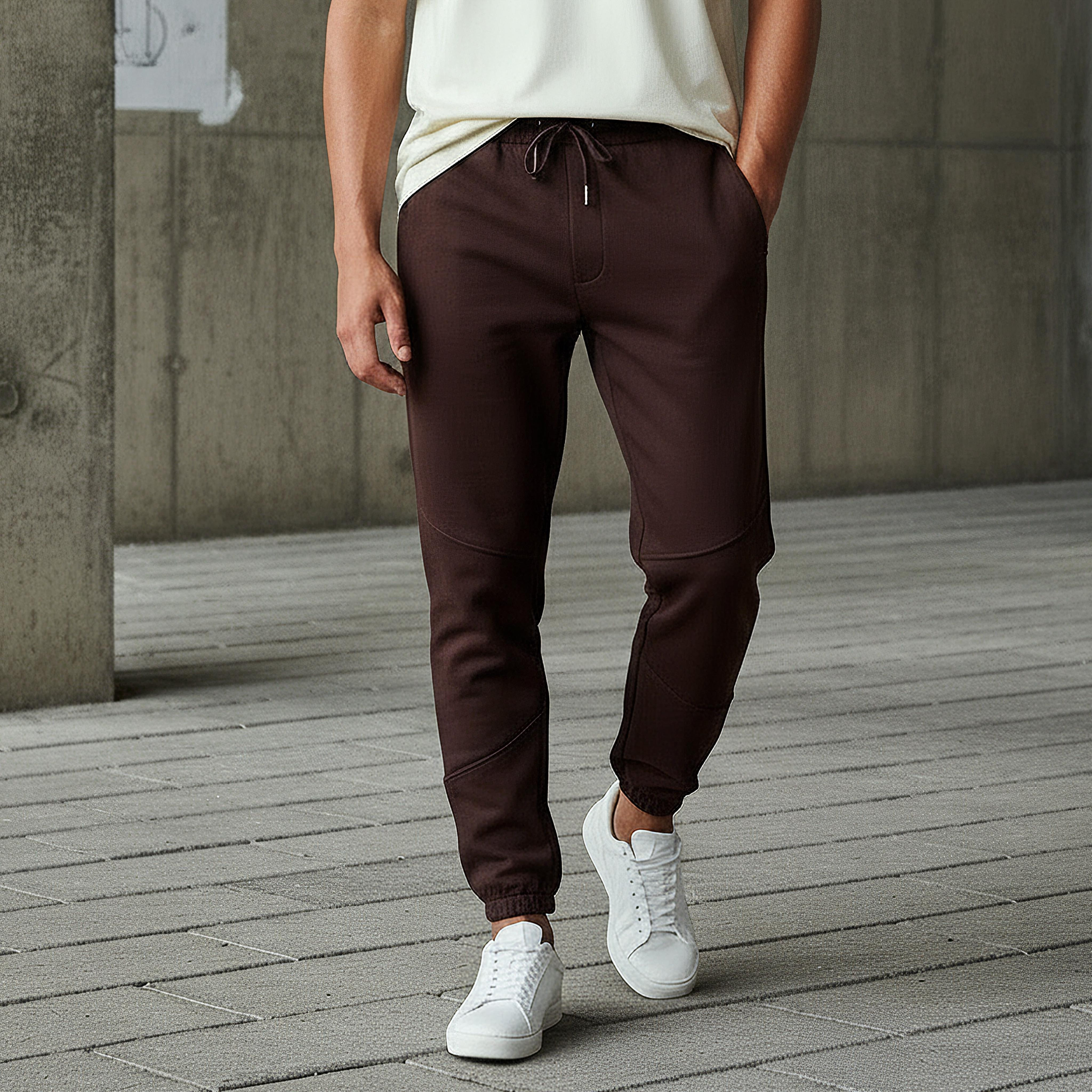Men Relaxed Fit Joggers with Panel Detail-PROMO_SP_AE_2FOR99_110625-image-2