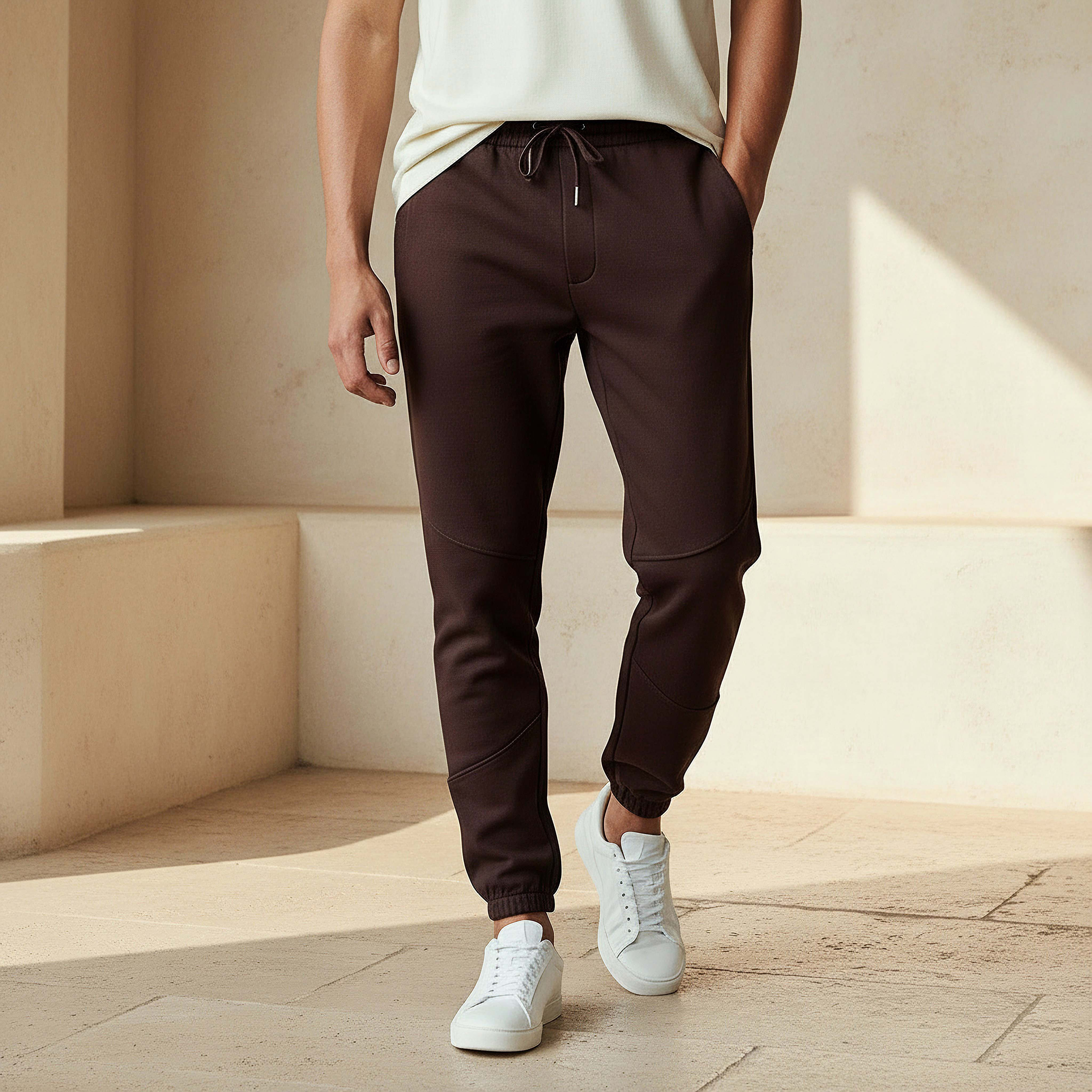 Men Relaxed Fit Joggers with Panel Detail-PROMO_SP_AE_2FOR99_110625-image-1