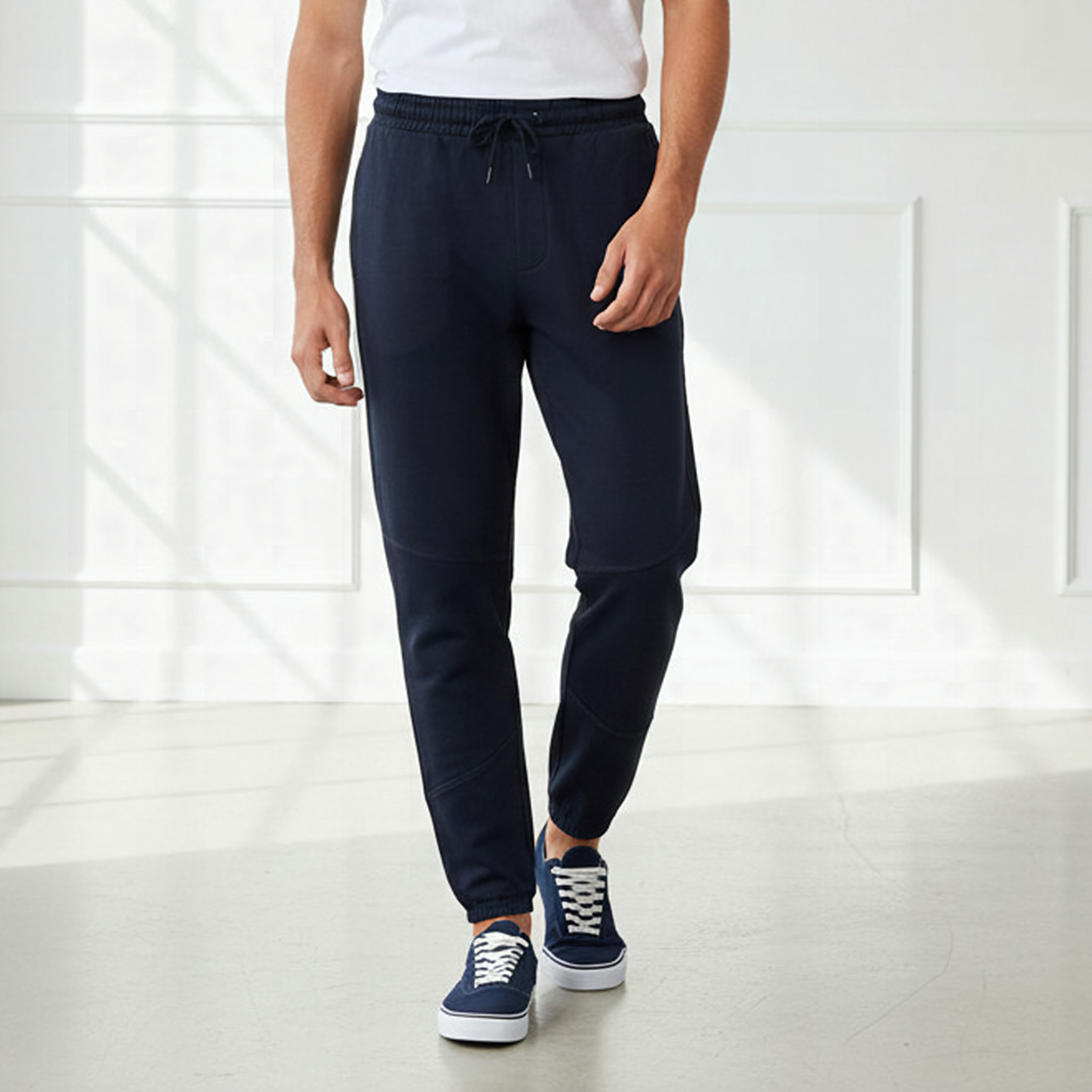 Men Relaxed Fit Joggers with Panel Detail-PROMO_SP_OM_2FOR10_5_130625-image-1