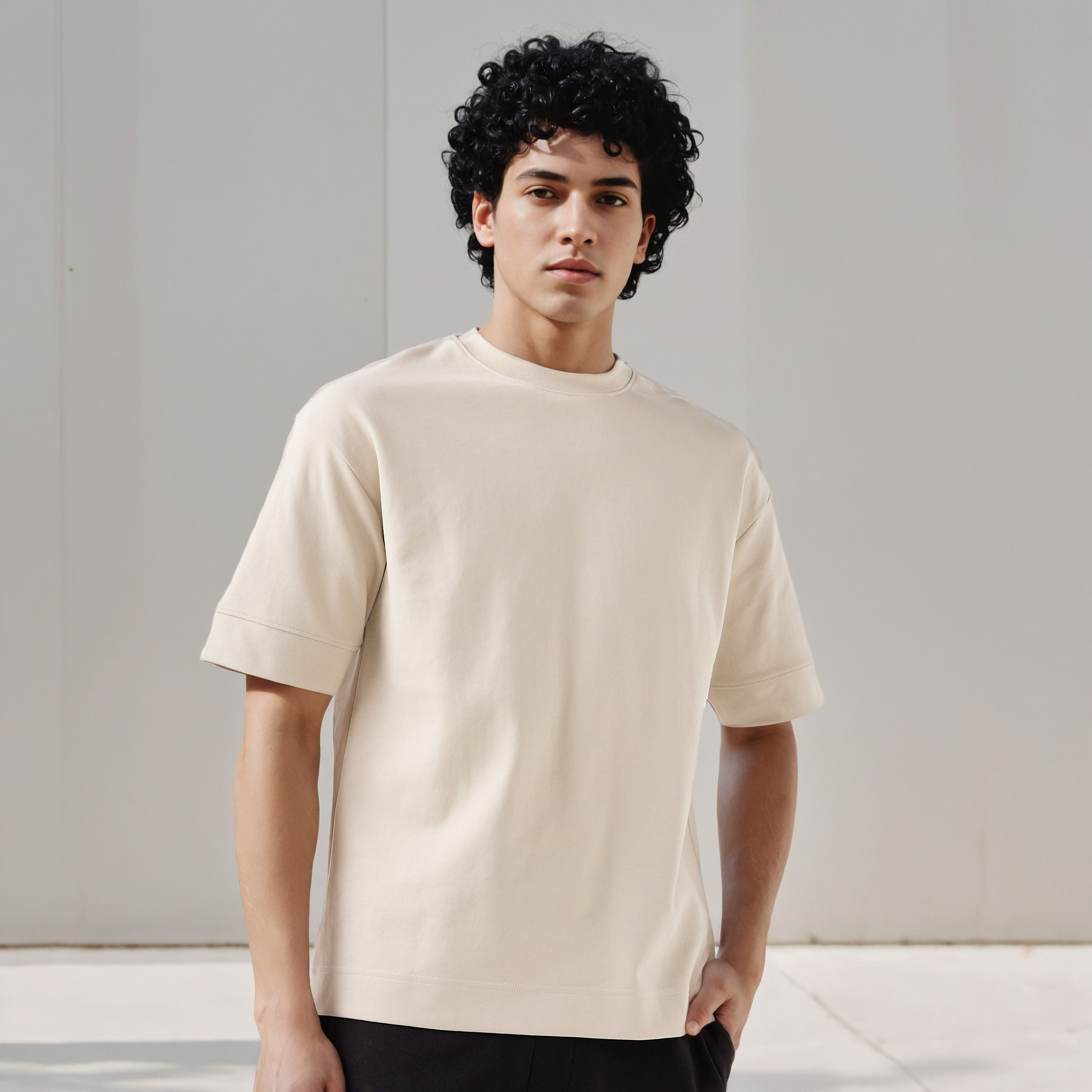 Men Crew Neck Short Sleeves Boxy T-shirt-PROMO_SP_BH_RGCC_BUY2FOR11_040325-image-1