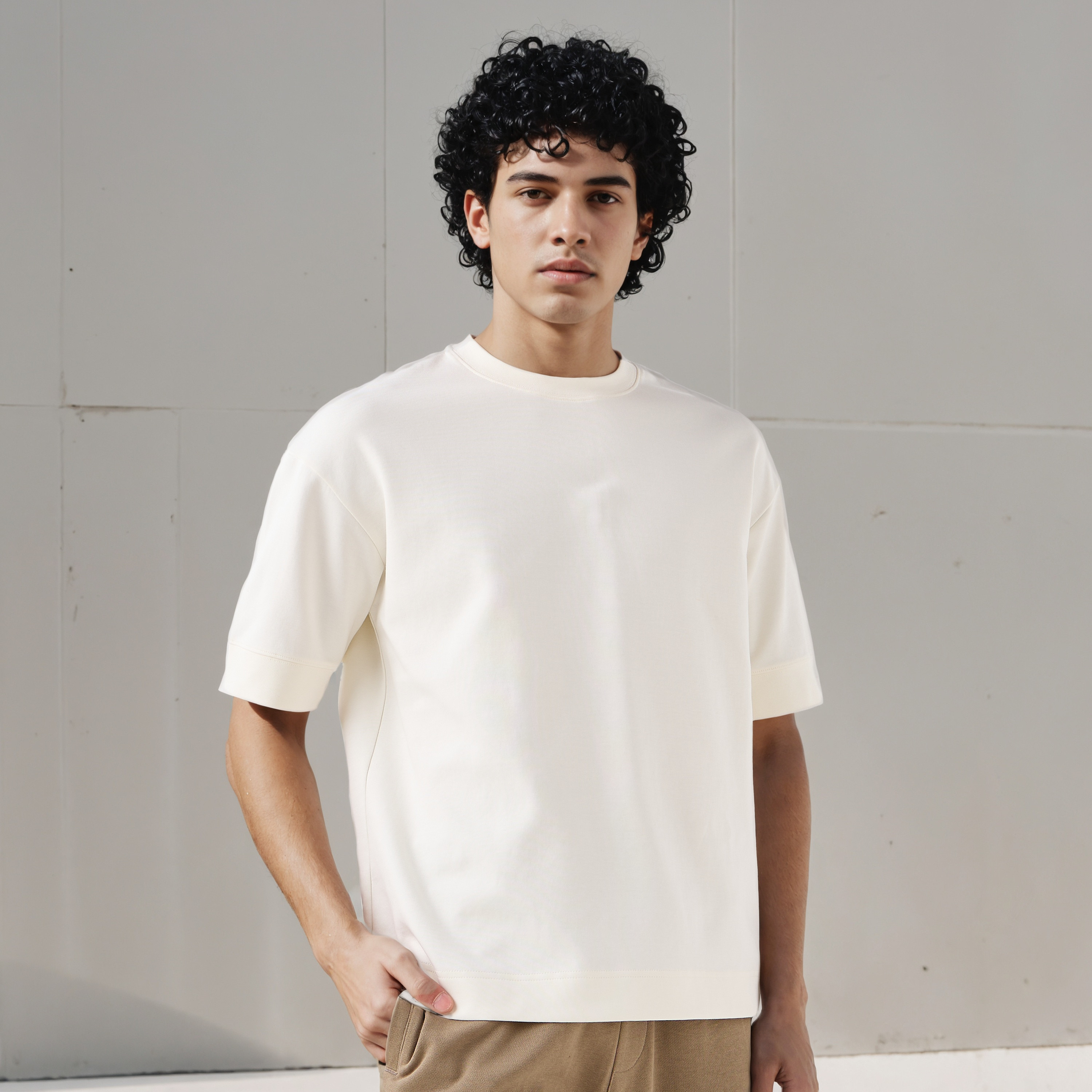 Men Crew Neck Short Sleeves Boxy T-shirt-PROMO_SP_OM_RGCC_BUY2FOR11_5_040325-image-1