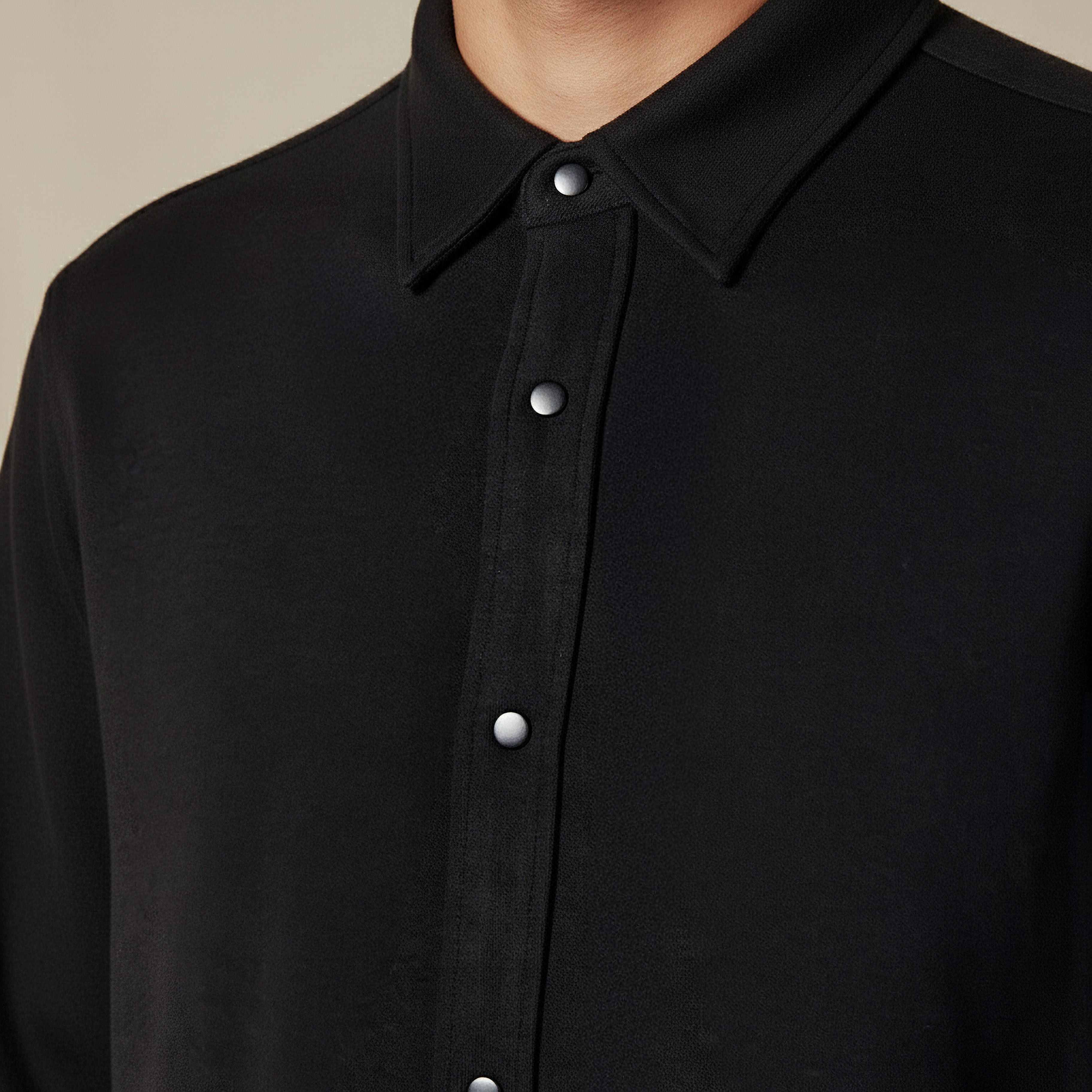 Men Regular Fit Collared Long Sleeves Shirt-men-clothing-shirts-image-4