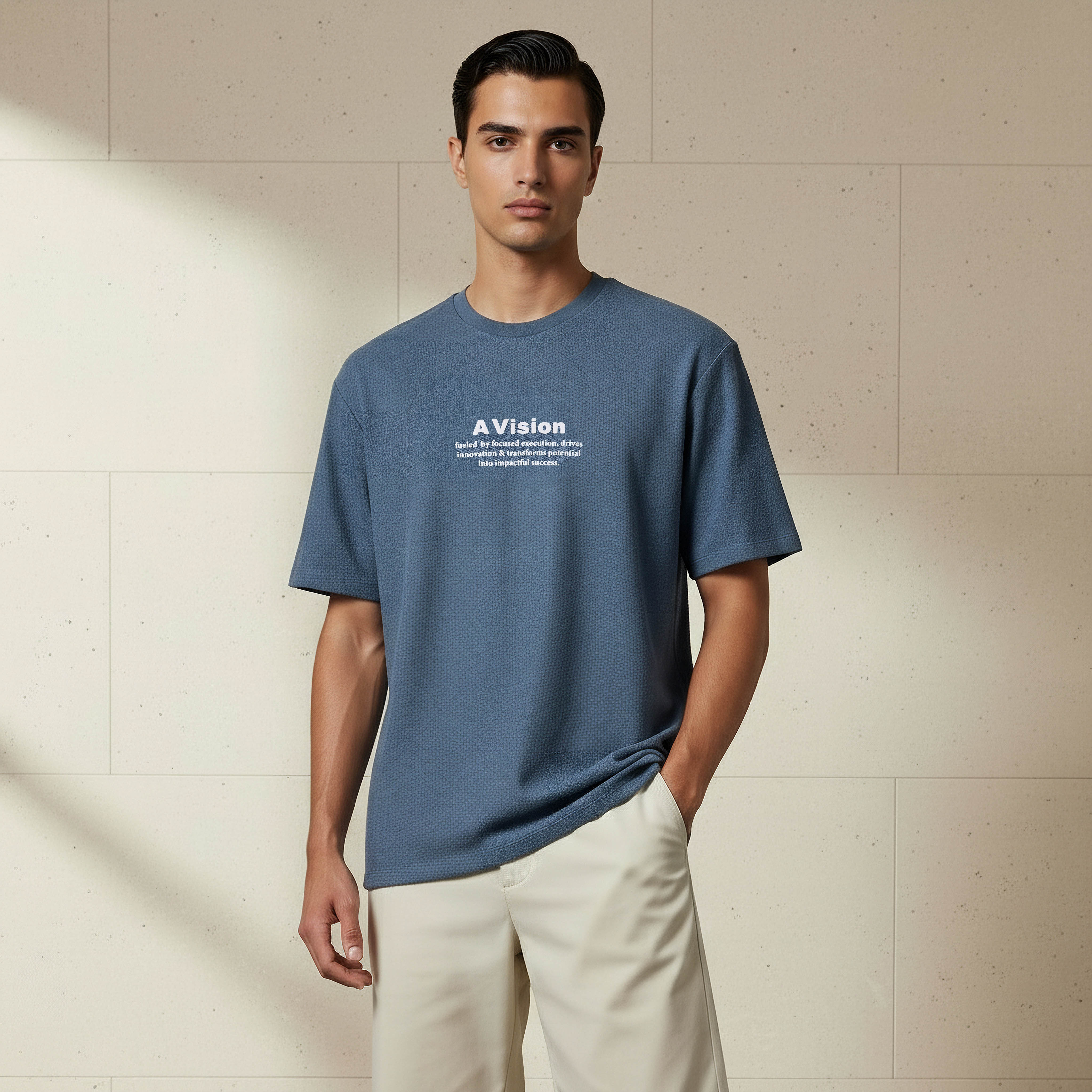 Men Regular Fit Crew Neck Short Sleeve Graphic T-shirt-men-clothing-tshirtsandpolos-tshirts-image-1