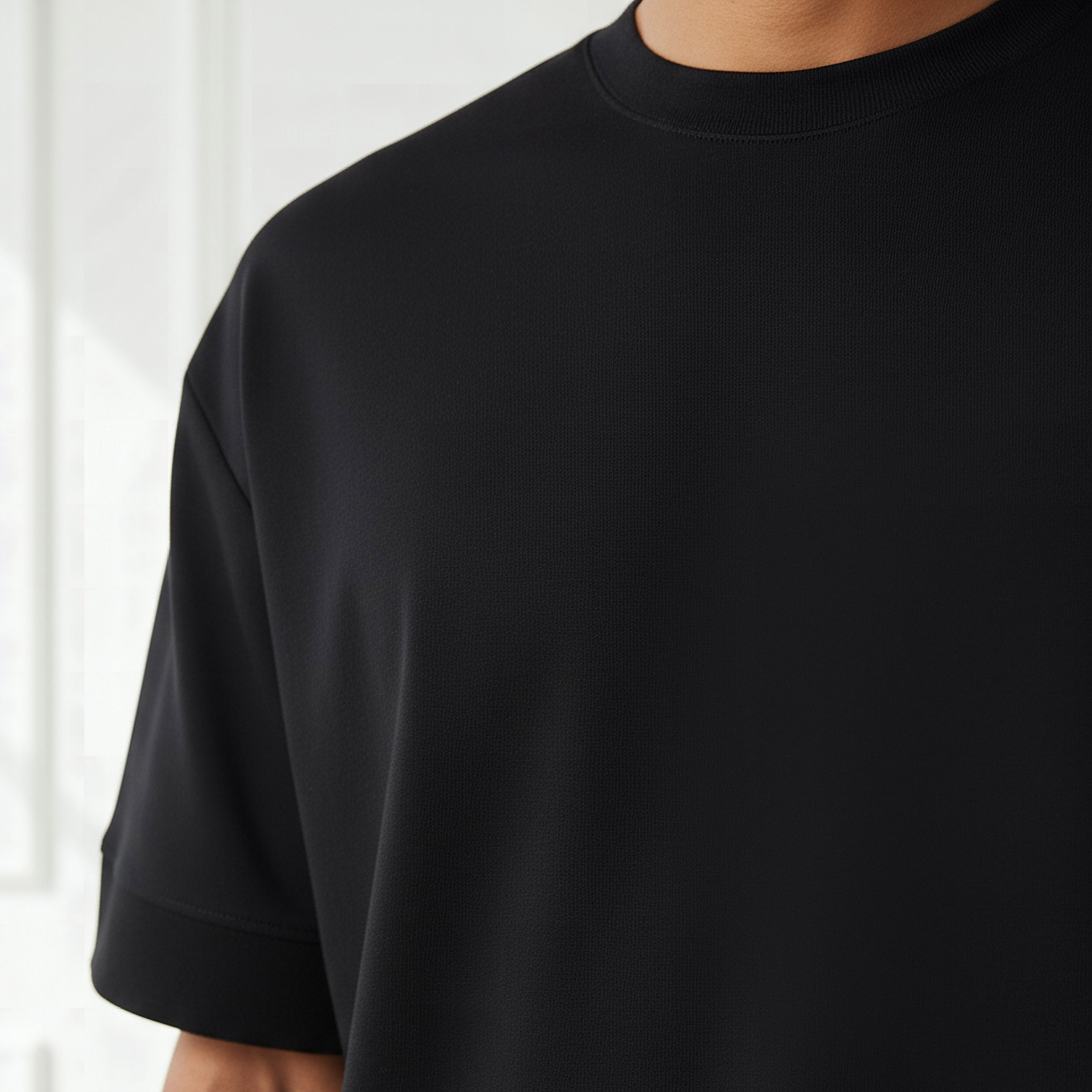 Men Relaxed Fit Crew Neck Short Sleeve Patch Detail T-shirt-men-clothing-tshirtsandpolos-tshirts-image-4