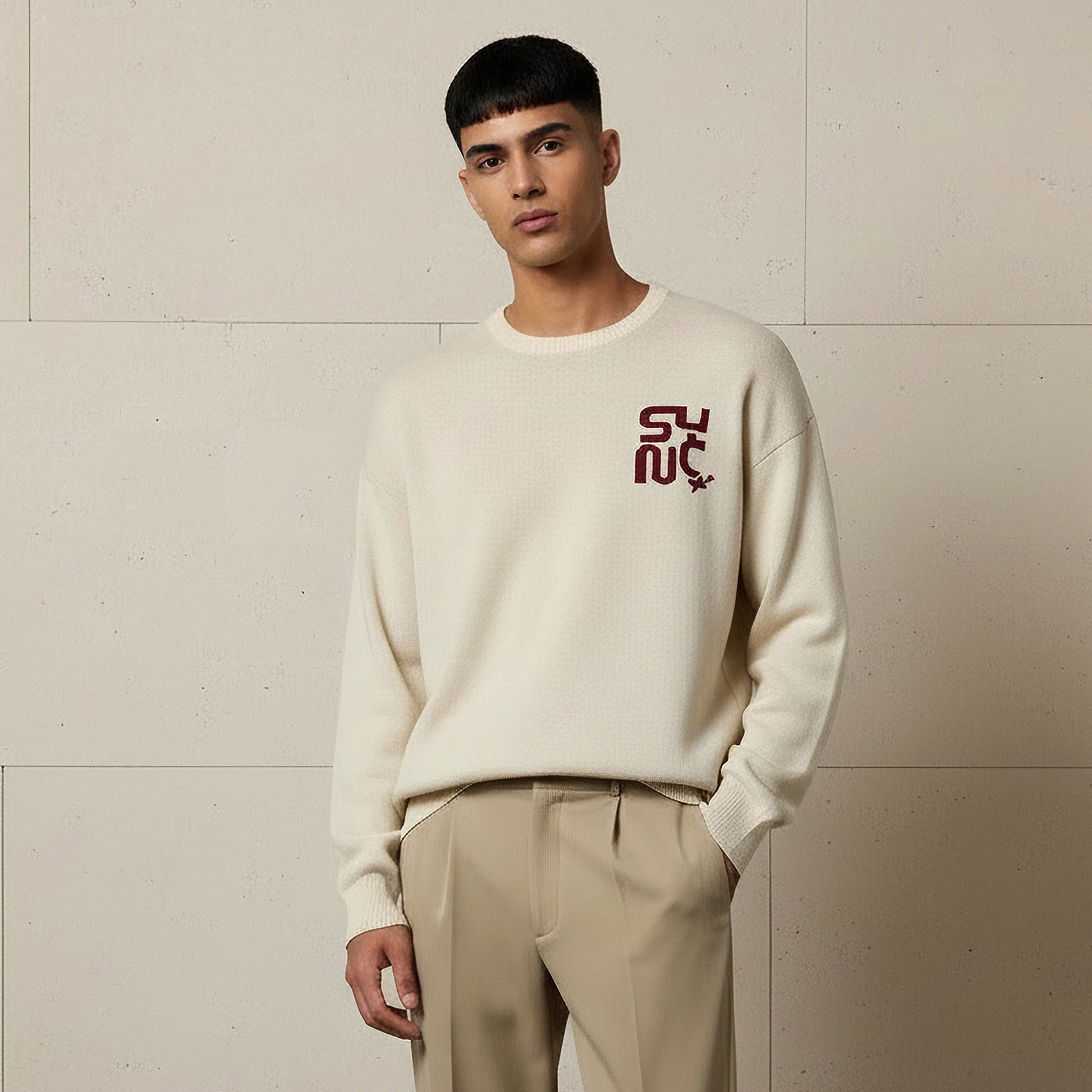 Men Crew Neck Jacquard Sweater-men-clothing-sweatersandpullovers-image-1