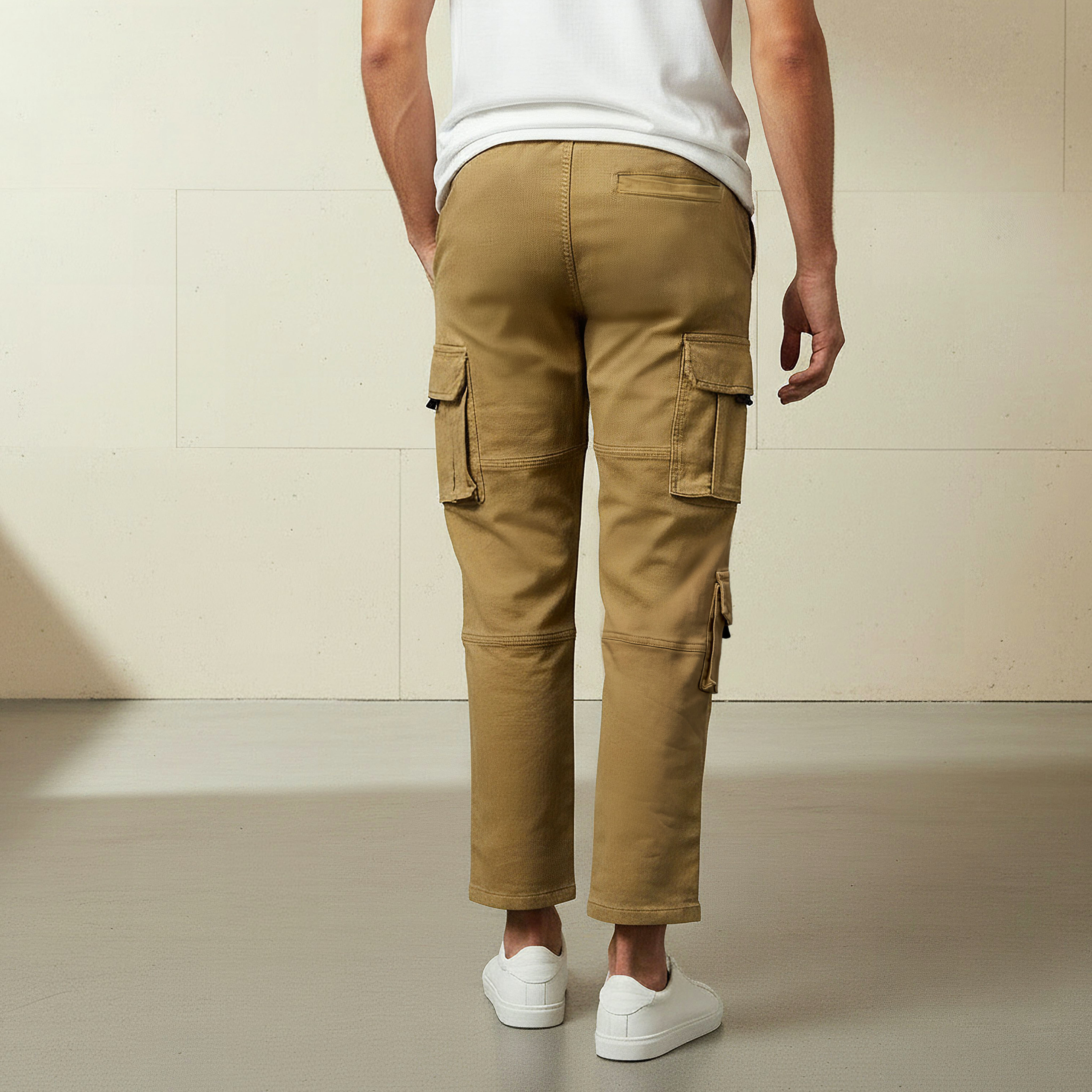 Men Regular Fit Cargo Trousers-men-clothing-bottoms-joggers-image-3