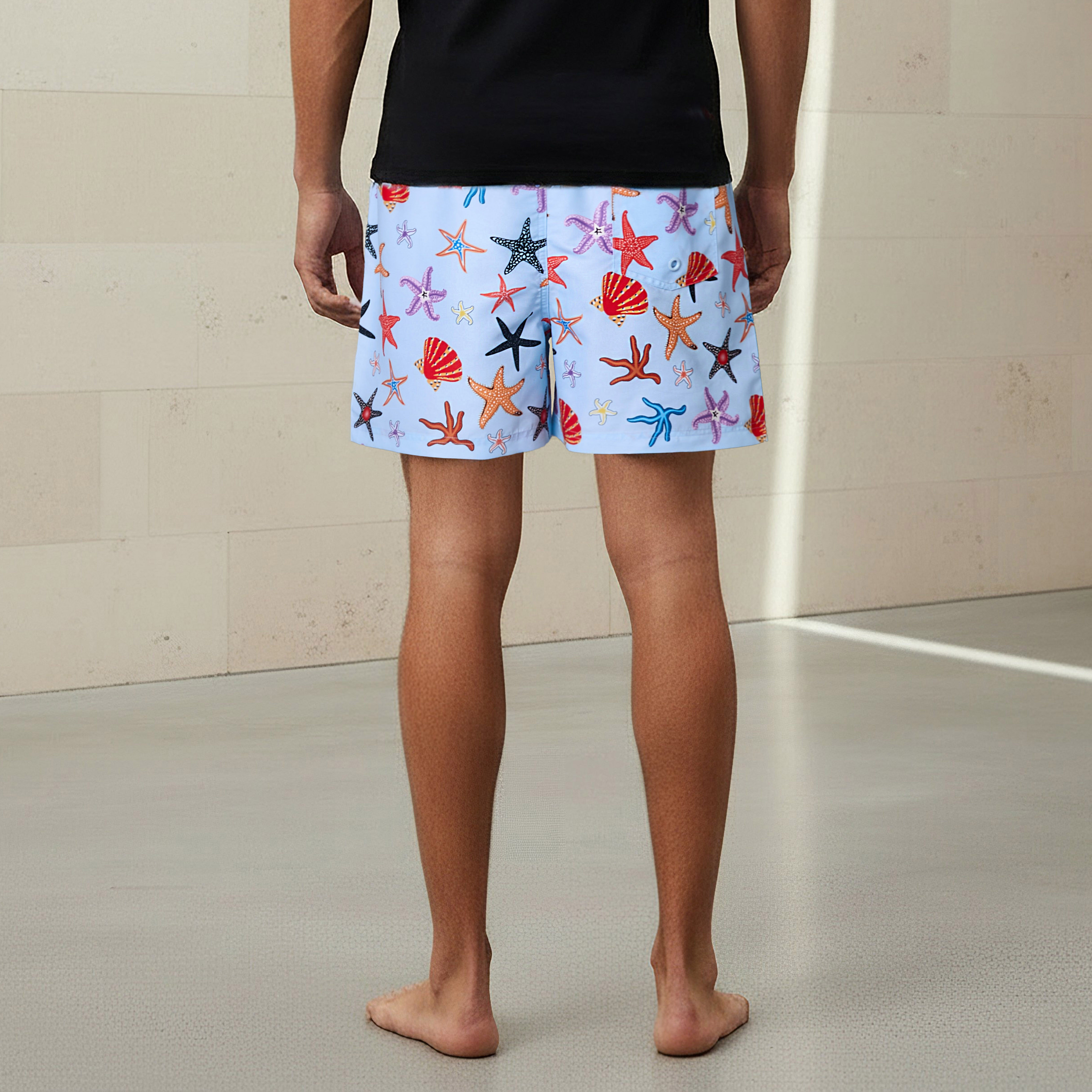 Men Underwater Print Swim Shorts-sports-men-clothing-swimwear-image-3