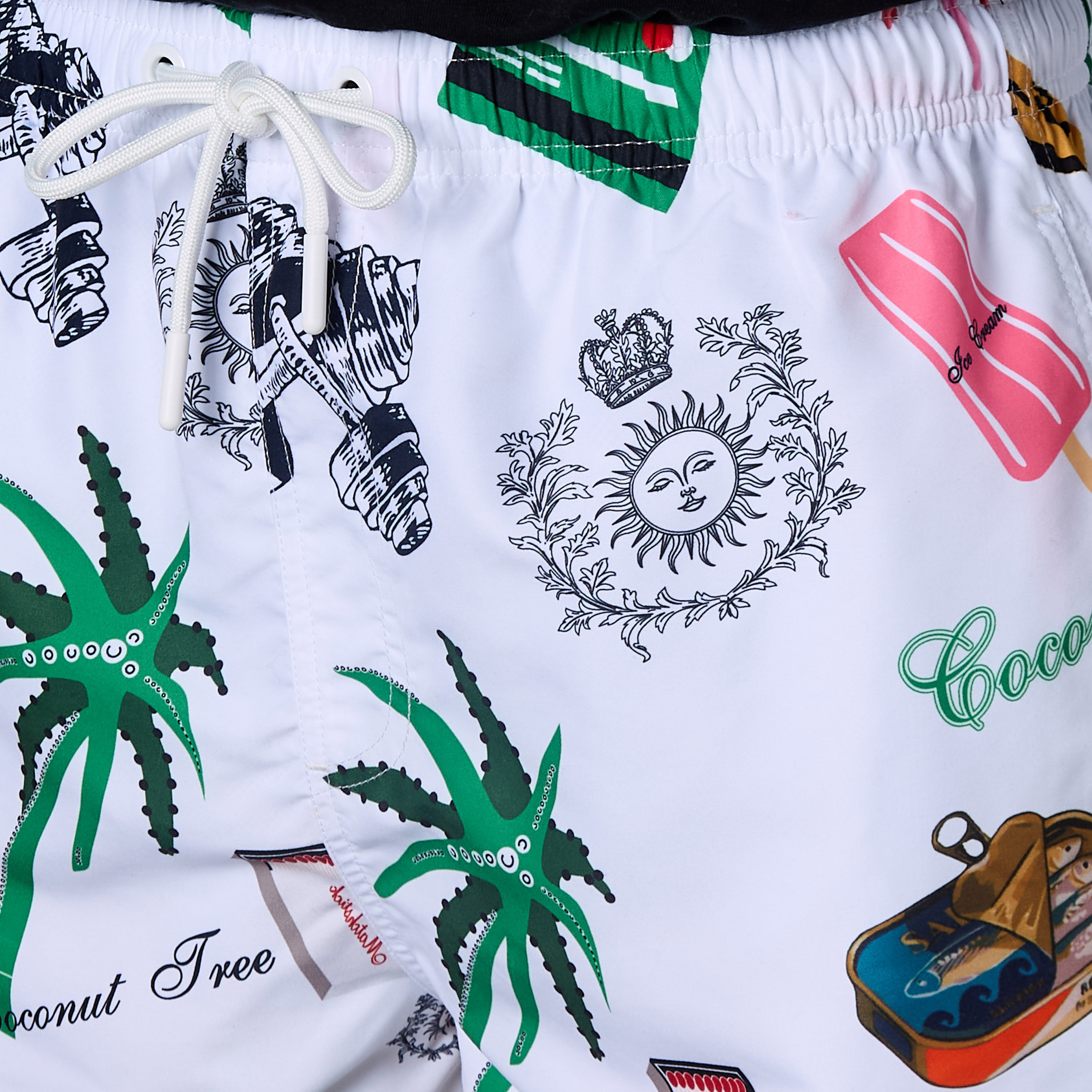 Men Printed Swim Shorts-sports-men-clothing-swimwear-image-4