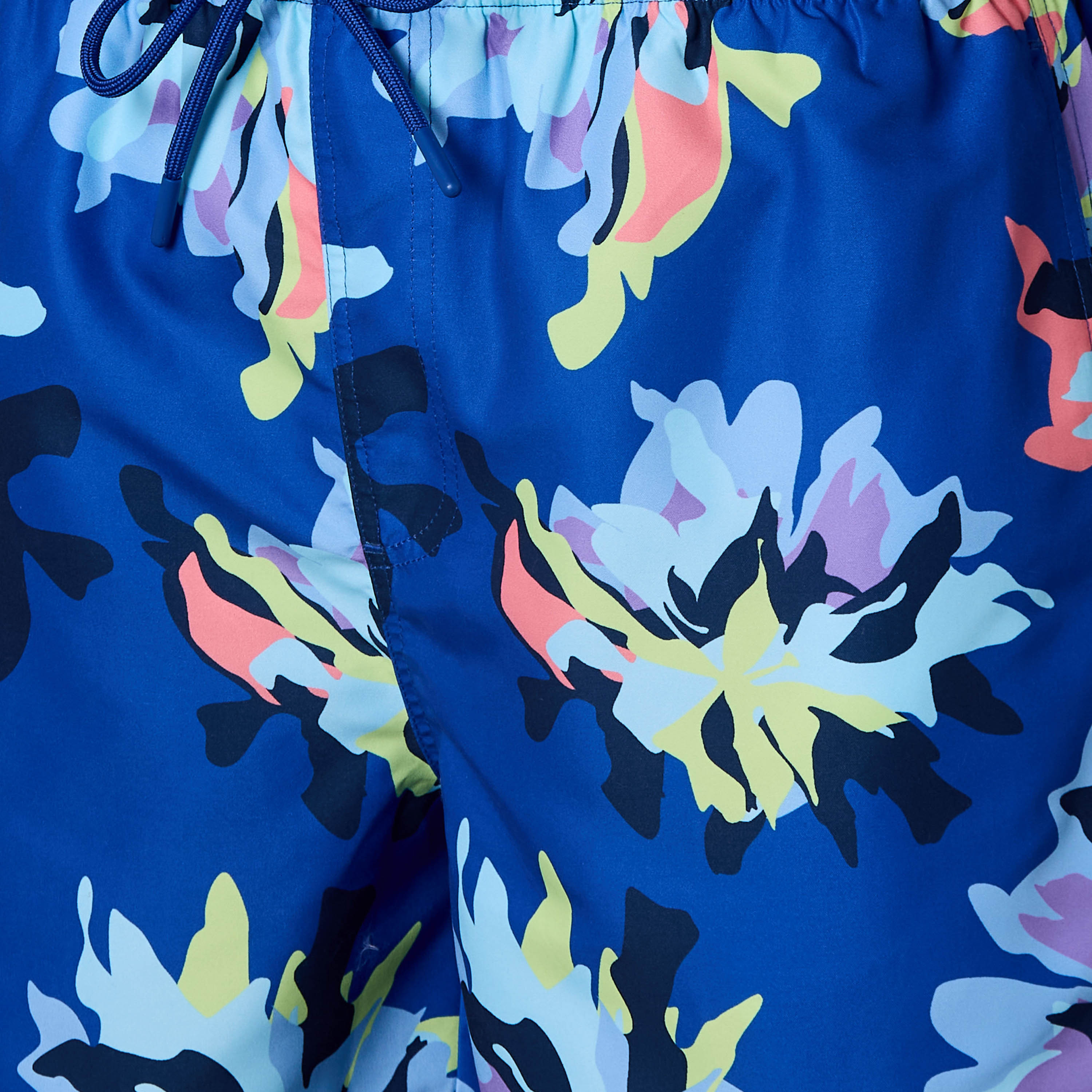 Men Floral Print Swim Shorts-sports-men-clothing-swimwear-image-2