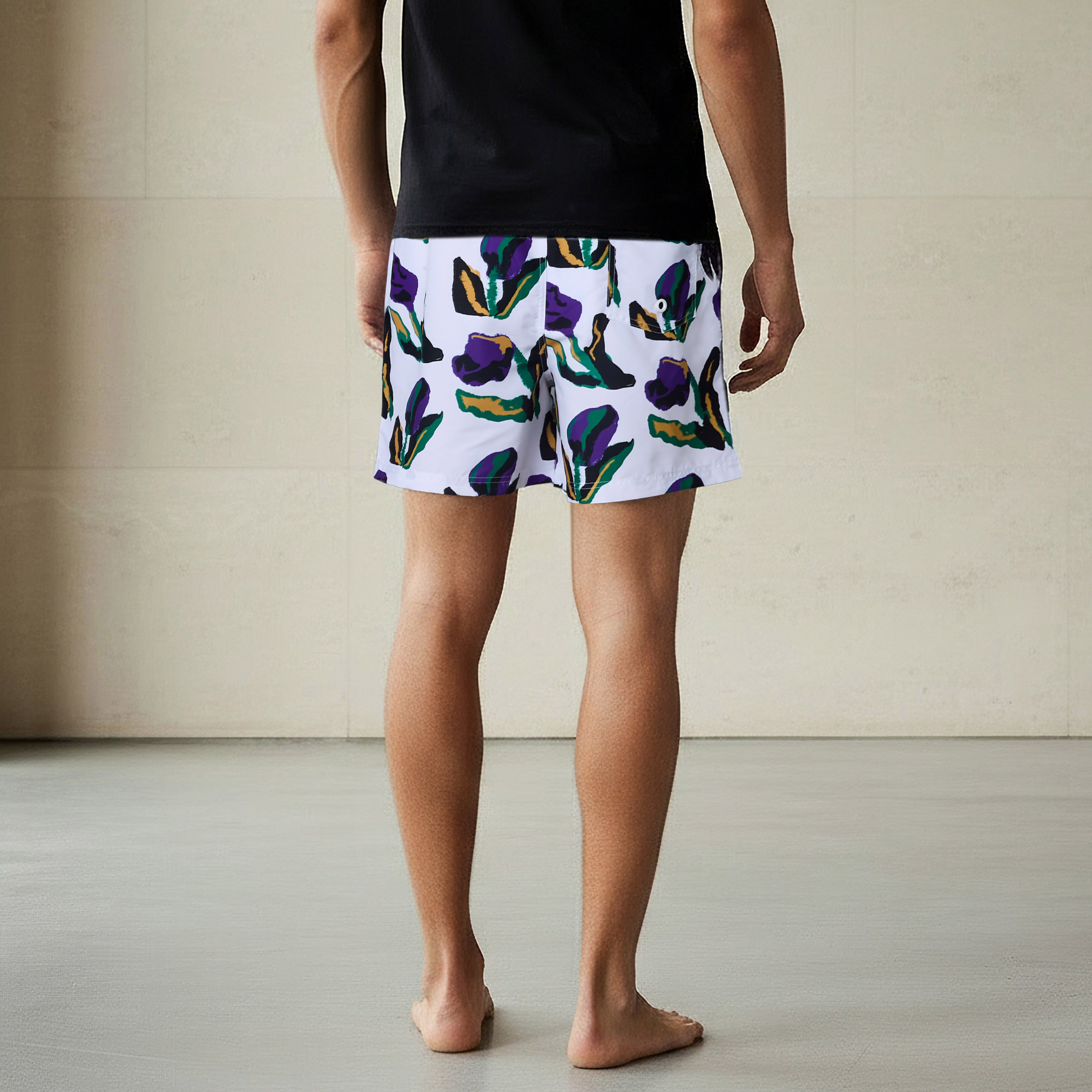Men Printed Swim Shorts-sports-men-clothing-swimwear-image-3