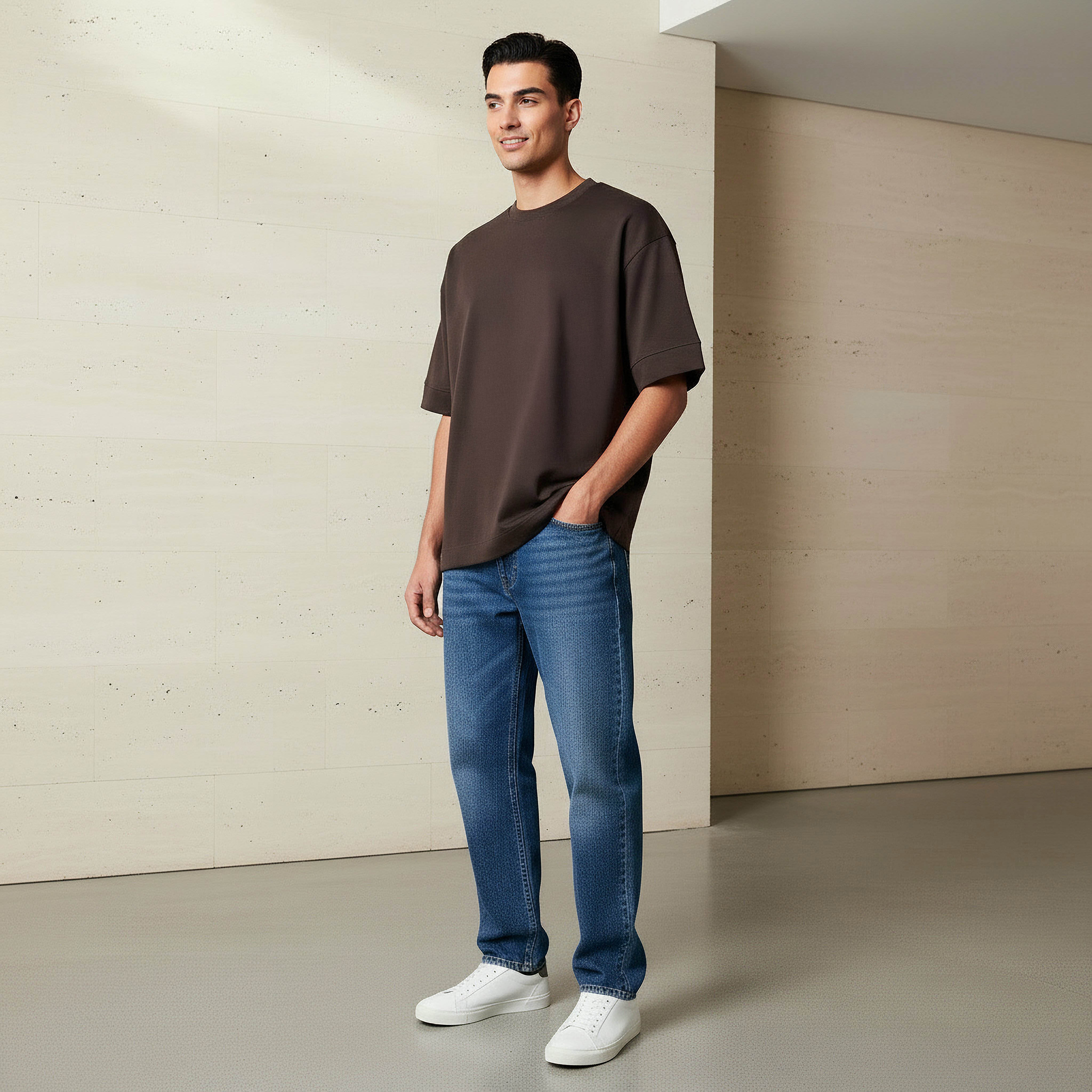Men Boxy Crew Neck Short Sleeves T-shirt-PROMO_SP_QA_RGCC_BUY2FOR109_040325-image-2