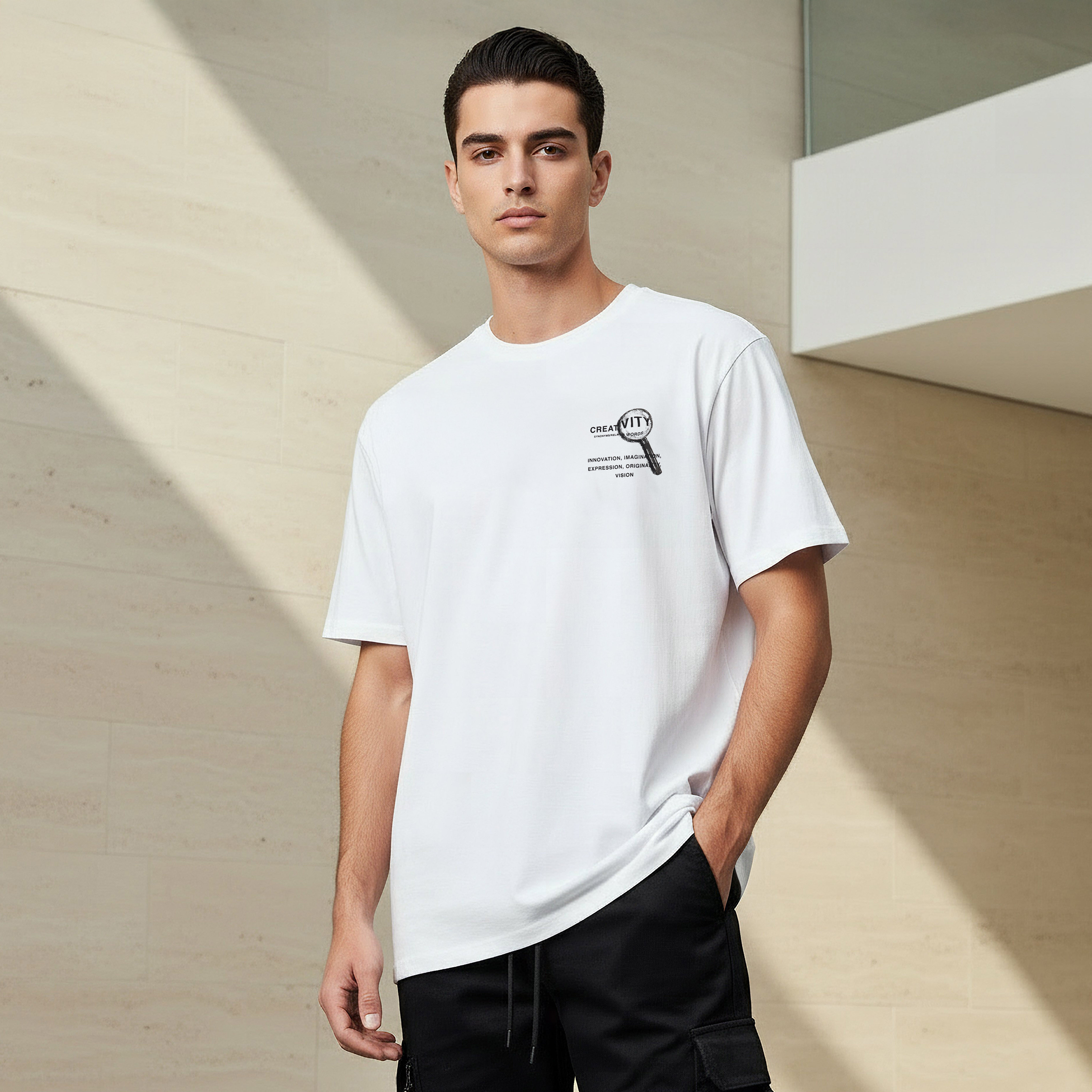 Men Regular Fit Crew Neck Short Sleeve Printed T-shirt-men-clothing-tshirtsandpolos-tshirts-image-1