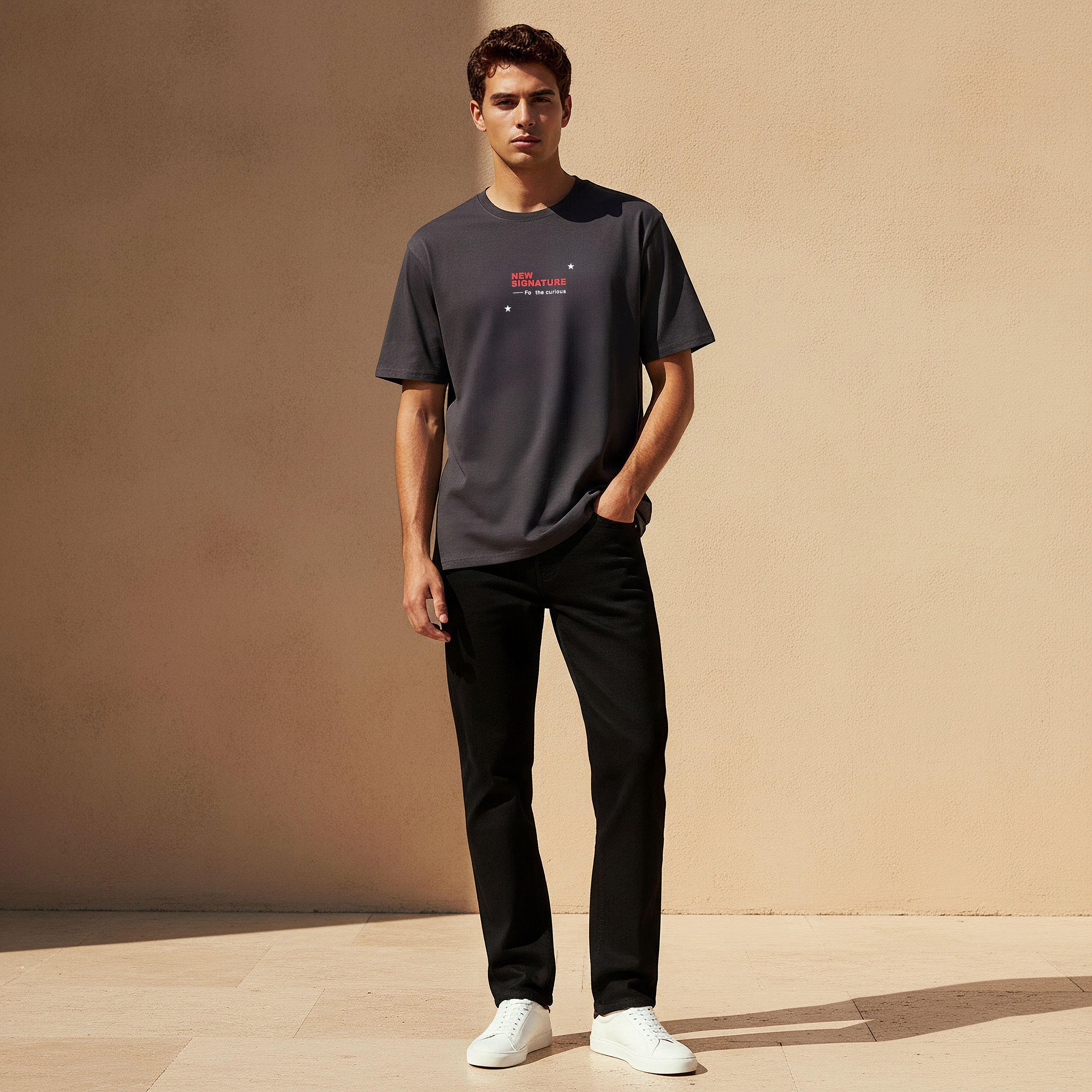 Men Regular Fit Crew Neck Short Sleeves Printed T-shirt-men-clothing-tshirtsandpolos-tshirts-image-3