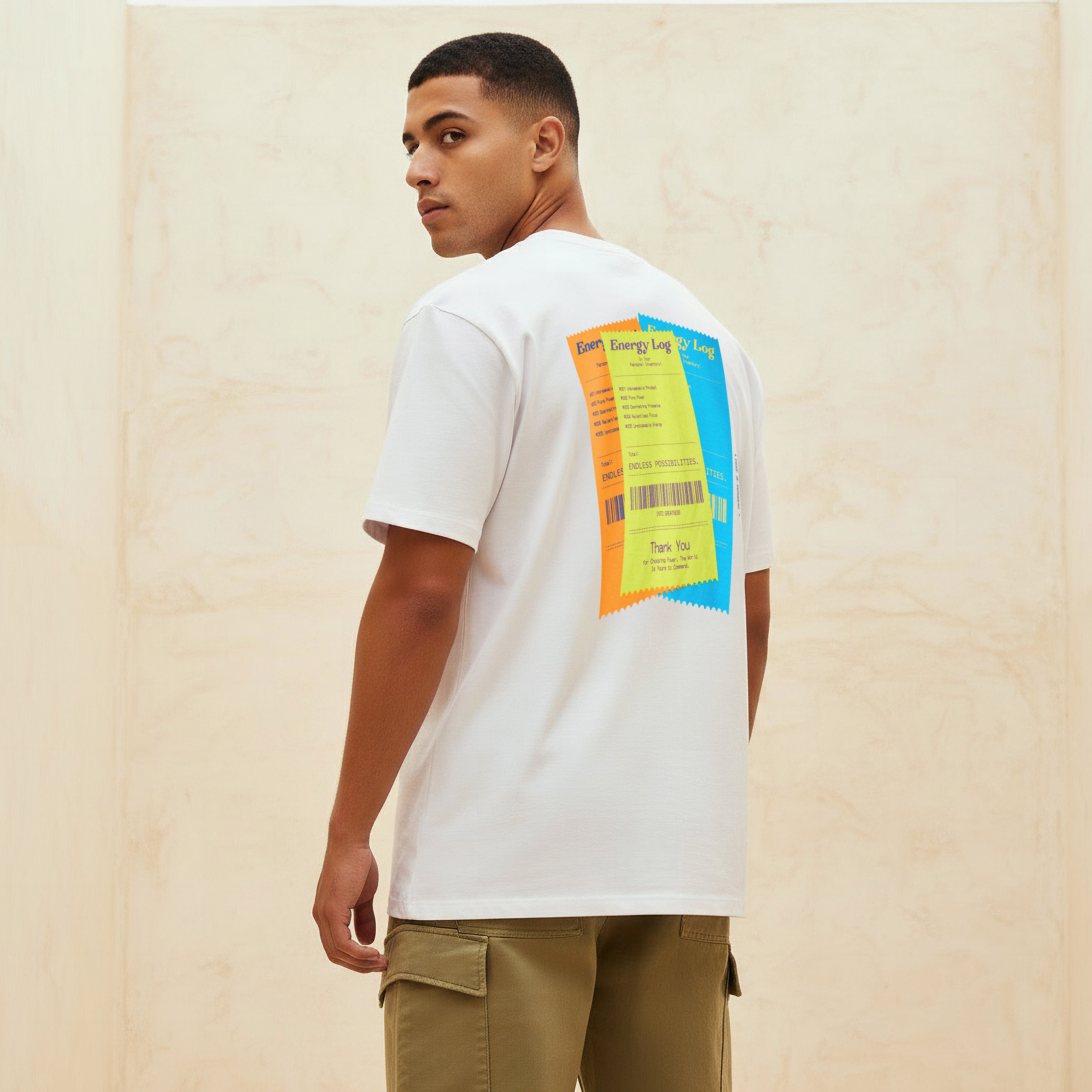 تيشيرت بقصة عادية وياقة ضيقة وأكمام قصيرة وطبعات للرجال-men-clothing-tshirtsandpolos-tshirts-image-4