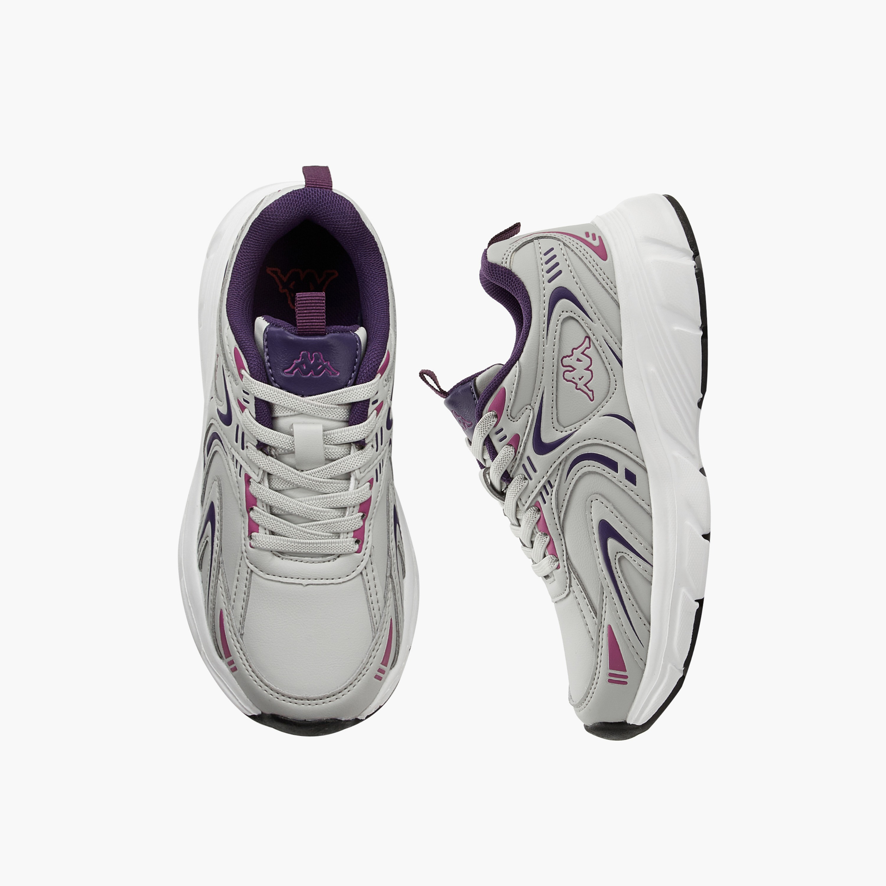 Kappa Girls Lace-Up Sports Shoes-girls-shoes-sneakers-image-1