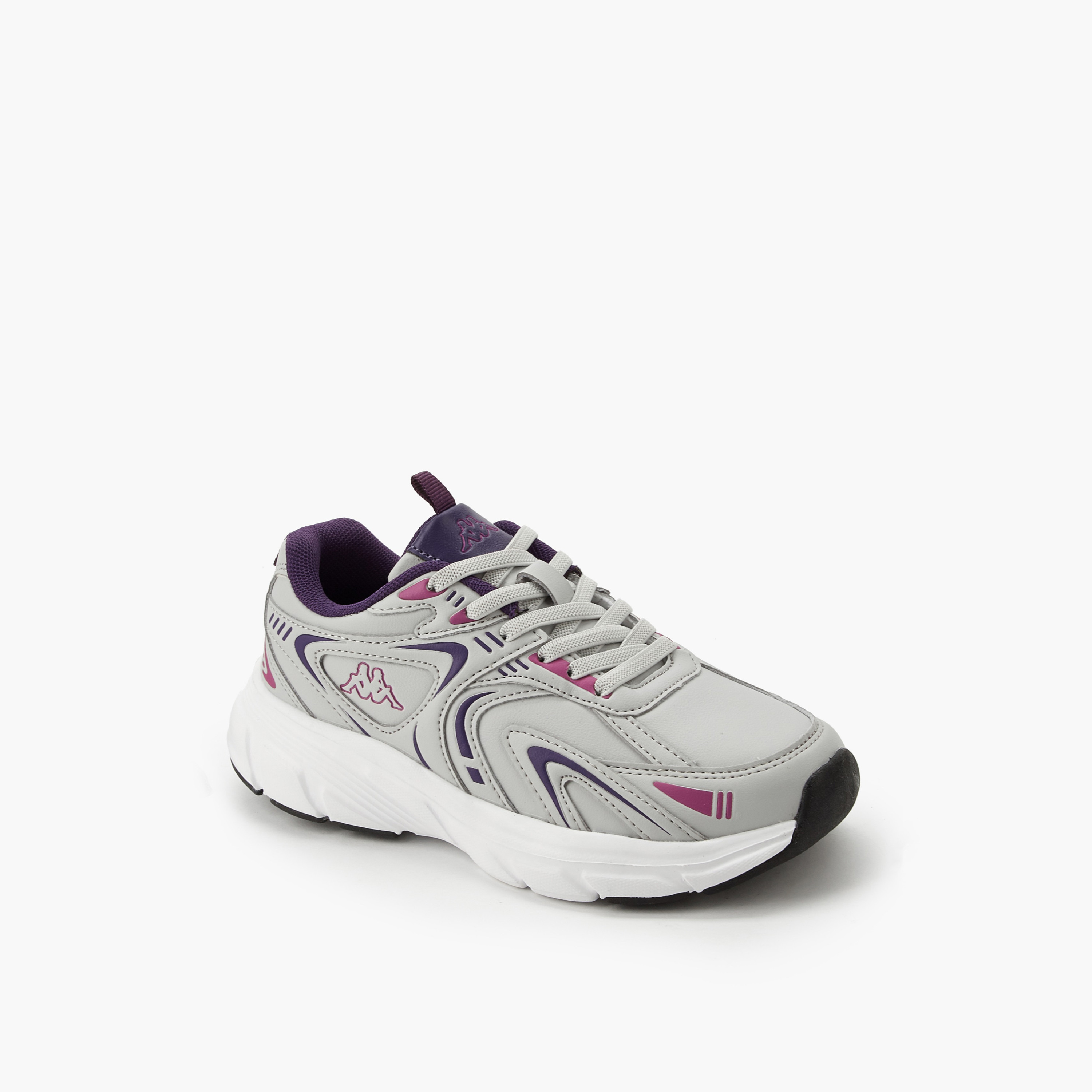 Kappa Girls Lace-Up Sports Shoes-girls-shoes-sneakers-image-2