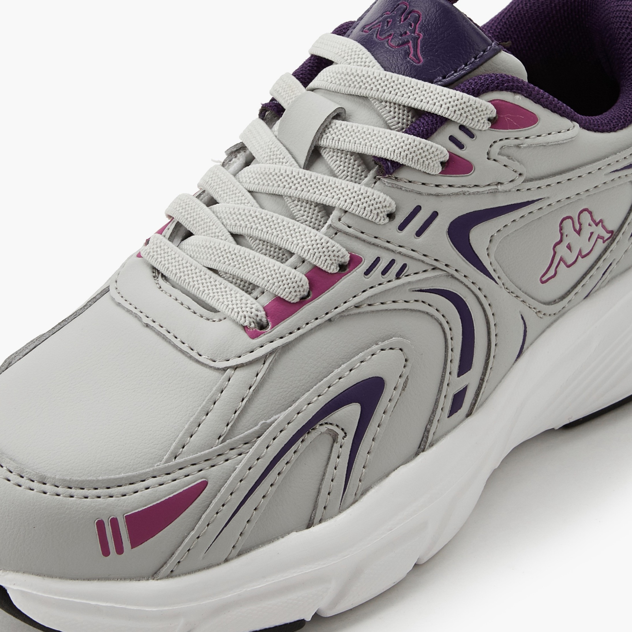 Kappa Girls Lace-Up Sports Shoes-girls-shoes-sneakers-image-4