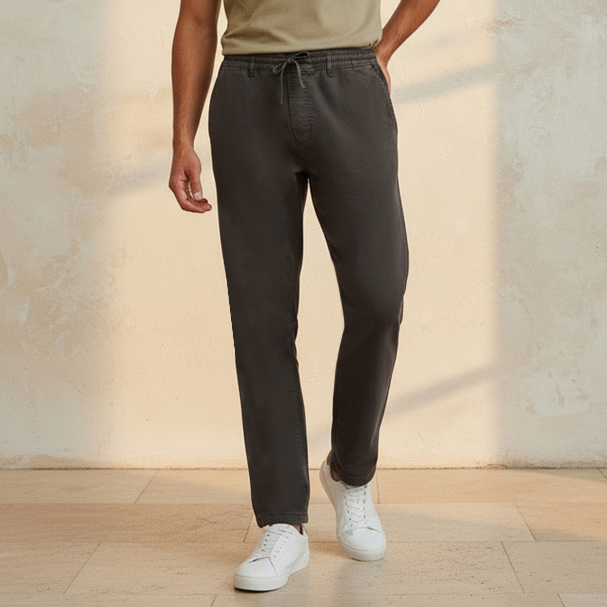 Men Regular Fit Trousers-men-clothing-bottoms-trousersandchinos-trousers-image-1