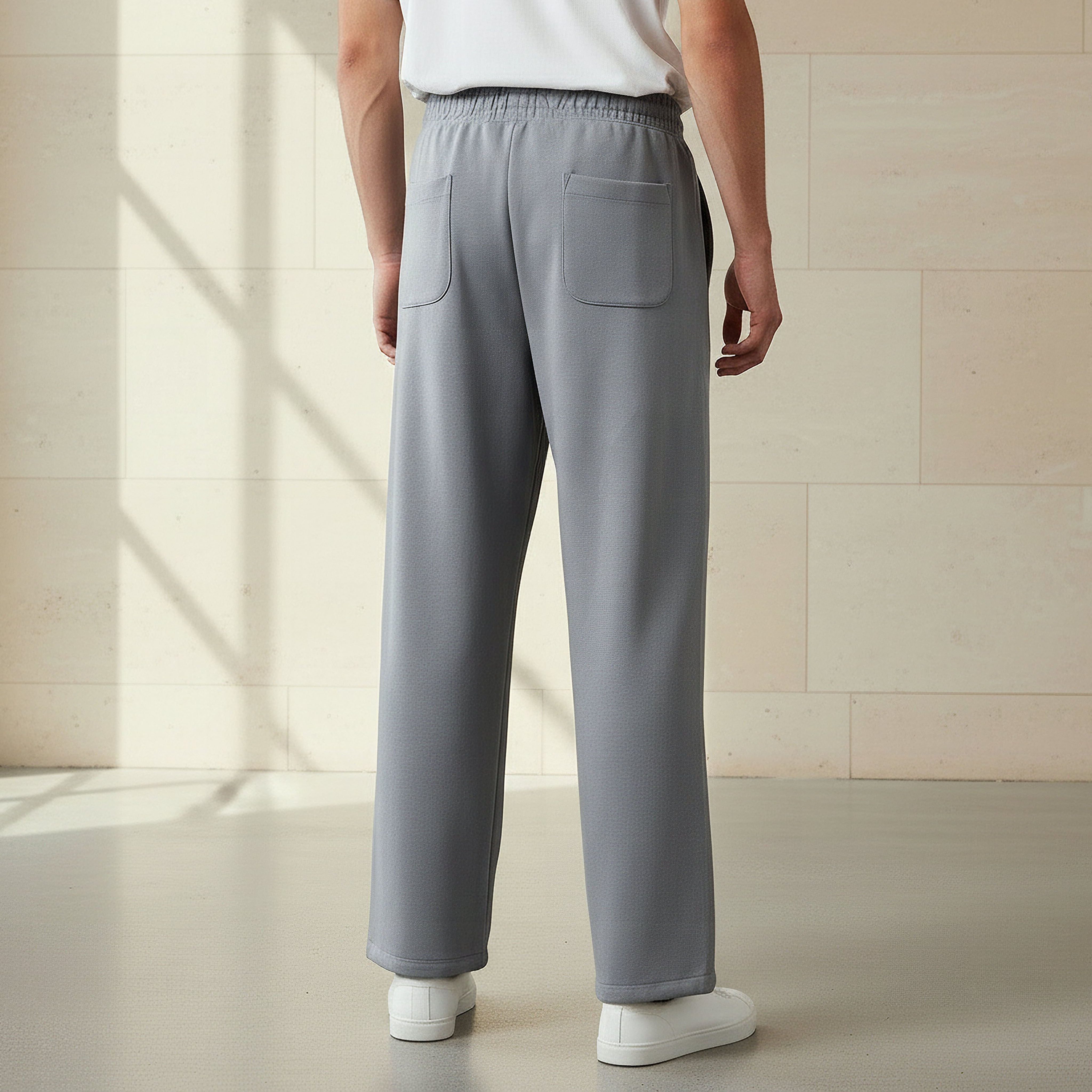 Men Relaxed Fit Flexi Waist Track Pants-men-clothing-bottoms-joggers-image-3