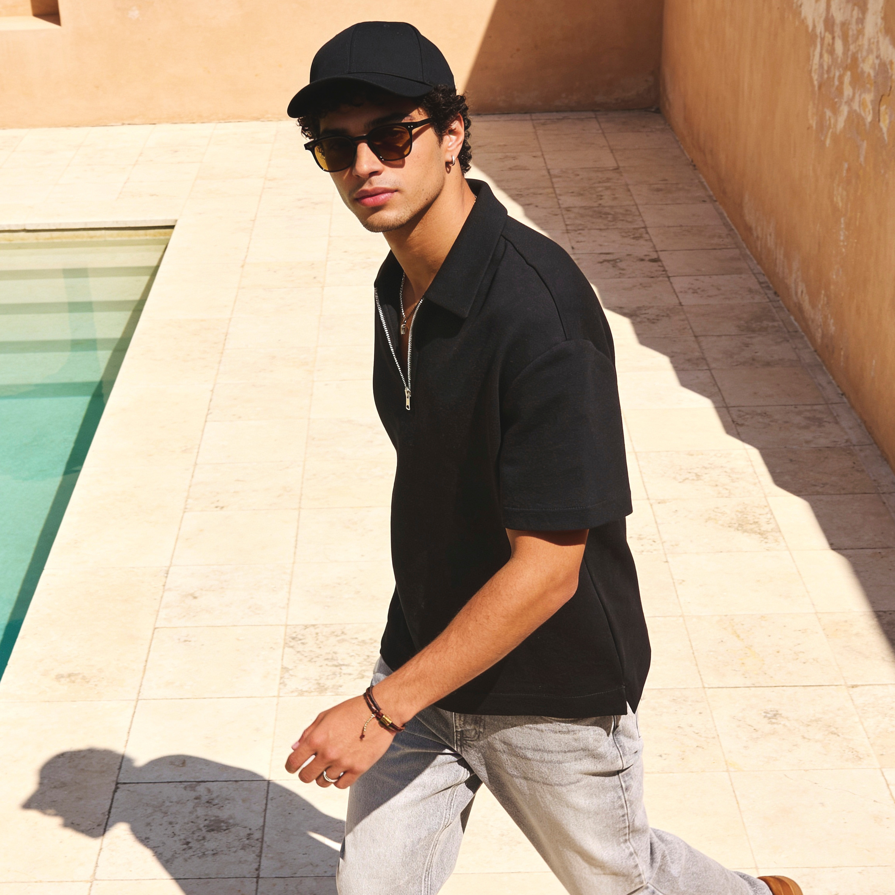 Men Short Sleeve Polo T-shirt-men-clothing-tshirtsandpolos-polos-image-1