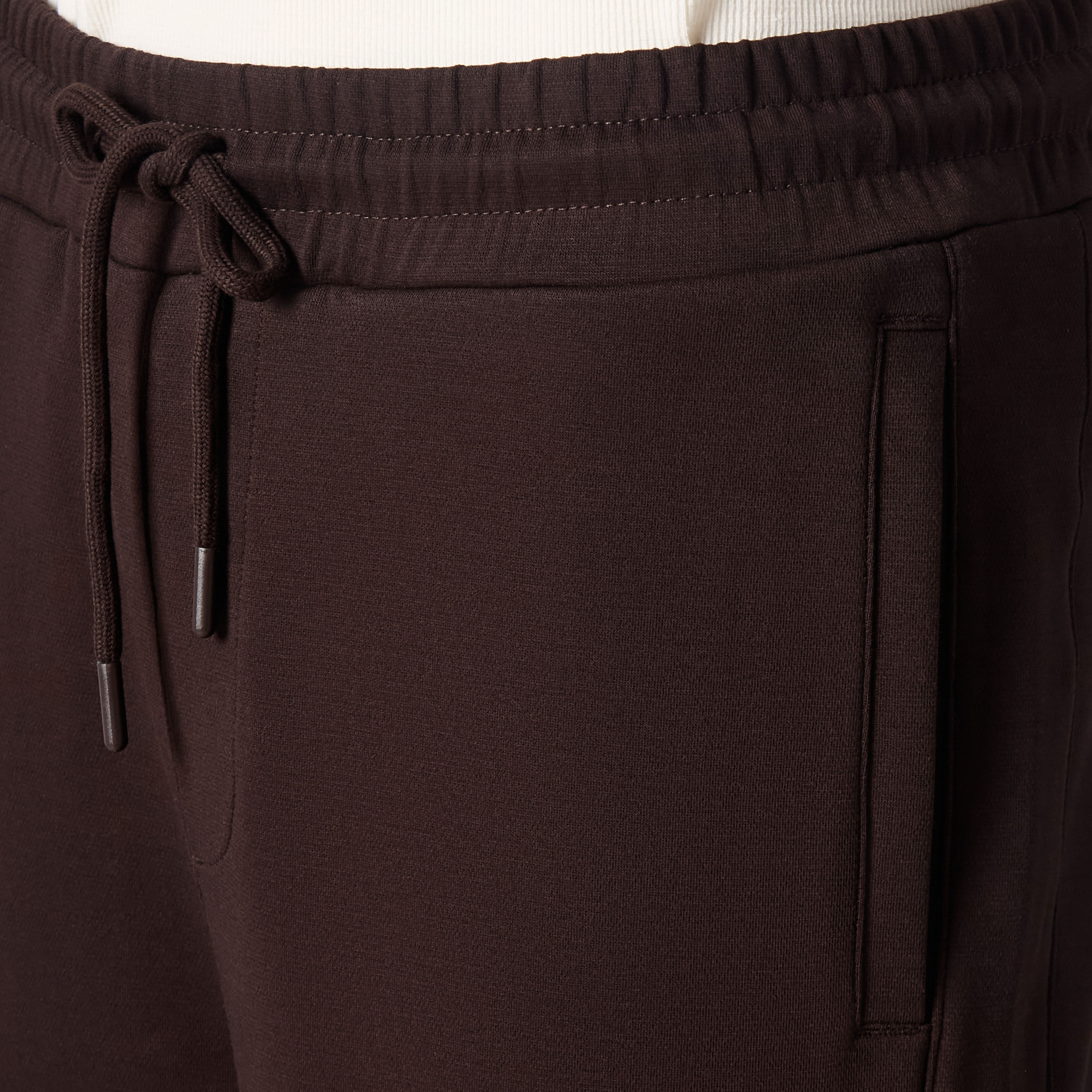 بنطلون رياضي إنترلوك بقصة مريحة للرجال-men-clothing-bottoms-joggers-image-2