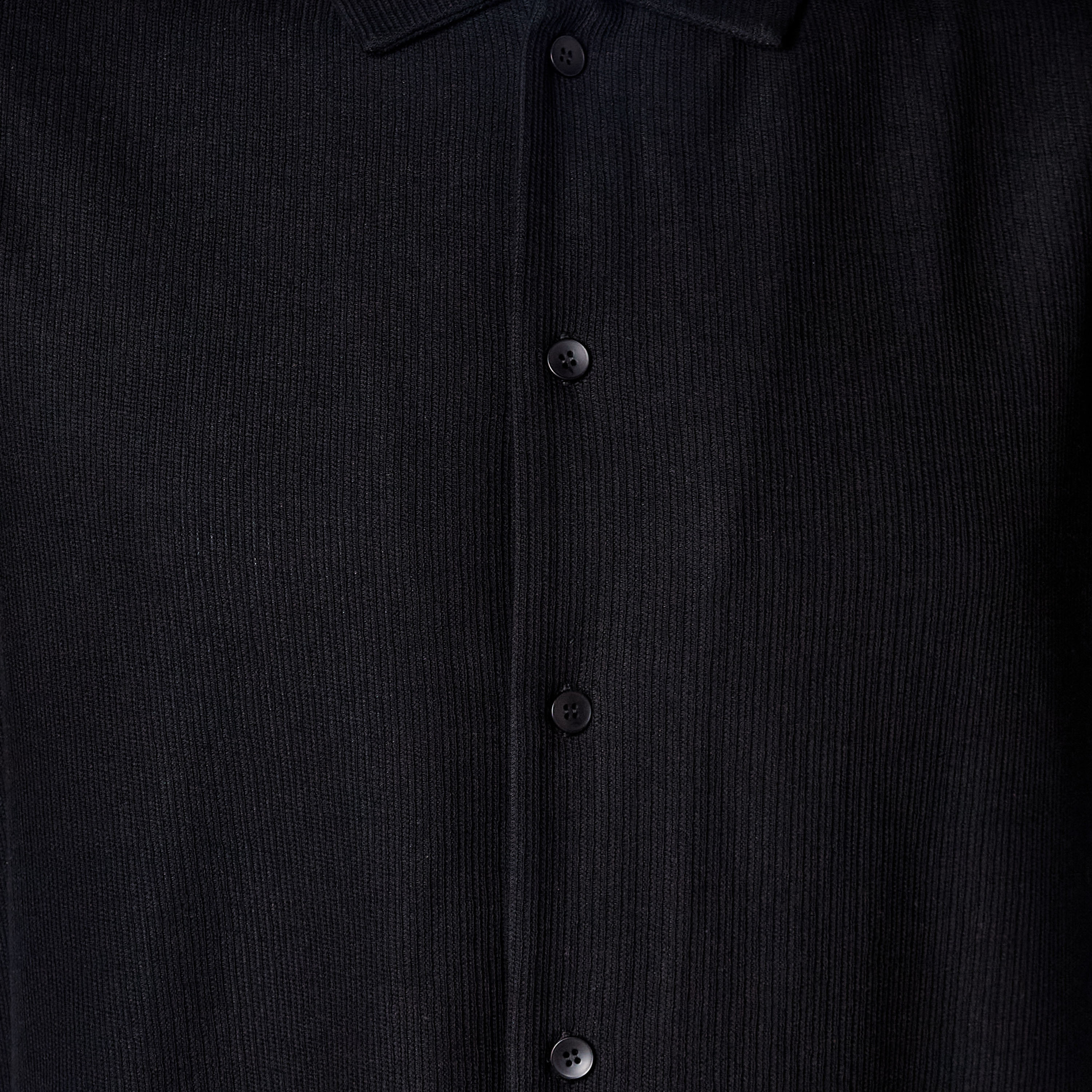 Men Regular Fit Collared Textured Short Sleeve Shirt-men-clothing-tshirtsandpolos-polos-image-4