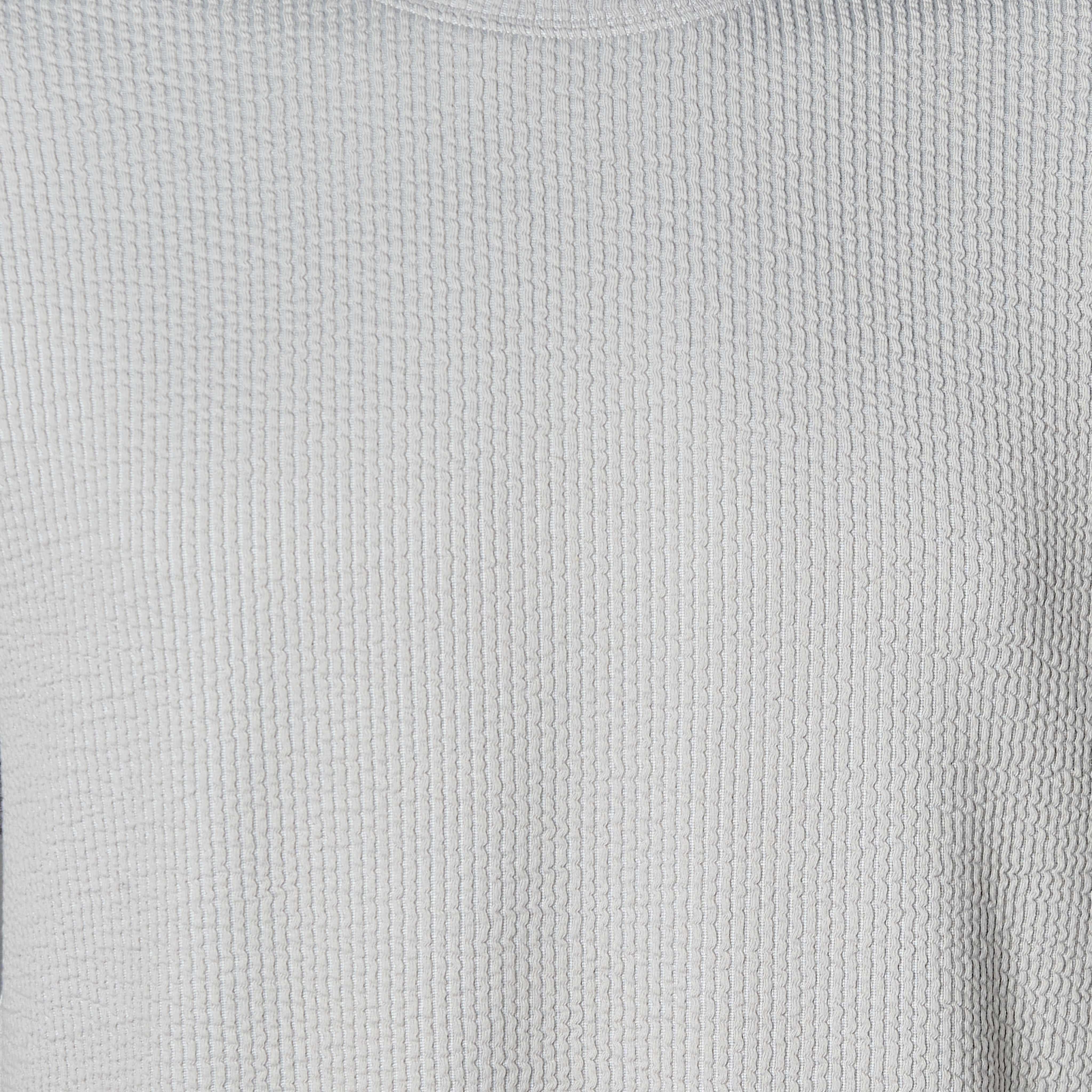 Men Crew Neck Short Sleeves Textured T-shirt-men-clothing-coordsets-image-4