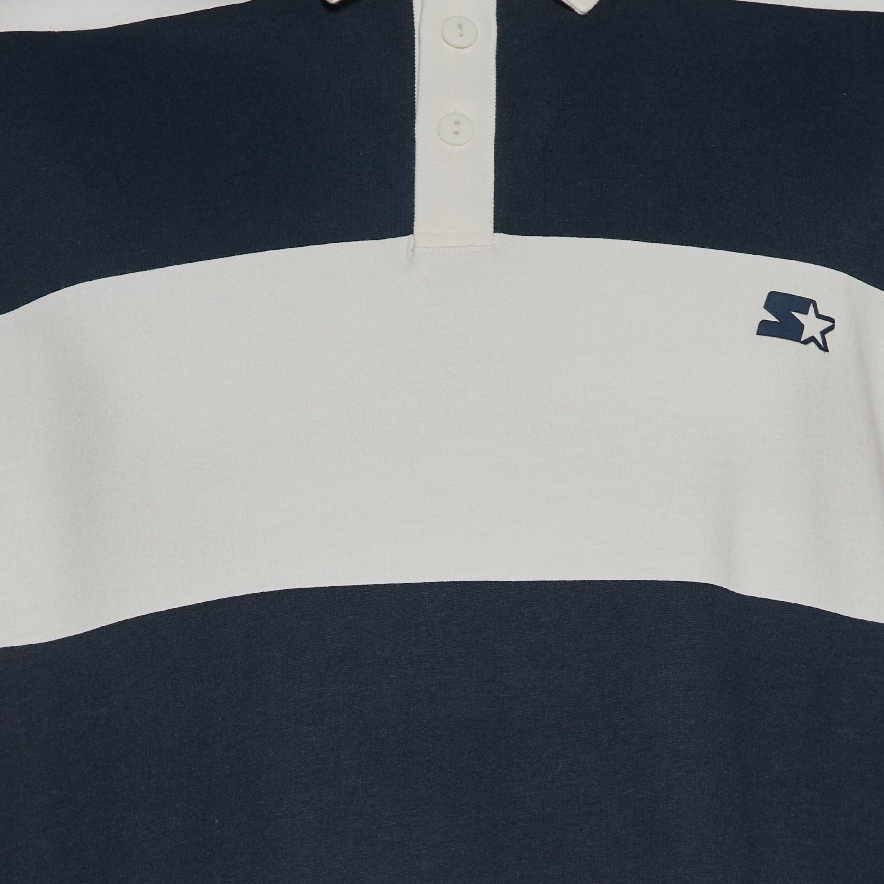 Starter Men Regular Fit Collared Short Sleeves Striped Polo T-shirt-men-clothing-tshirtsandpolos-tshirts-image-2