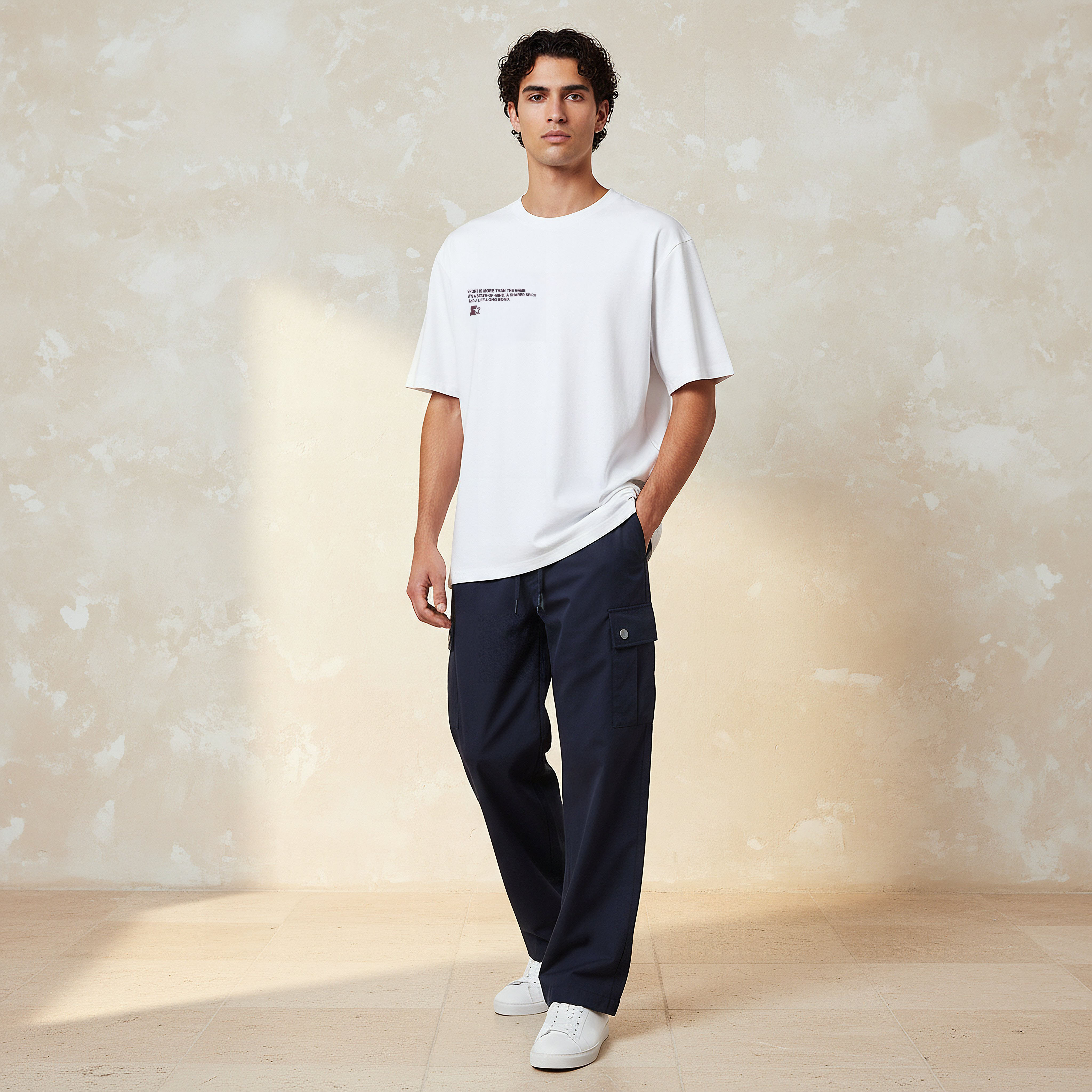 Starter Men Regular Fit Crew Neck Short Sleeves Printed T-shirt-men-clothing-tshirtsandpolos-tshirts-image-3