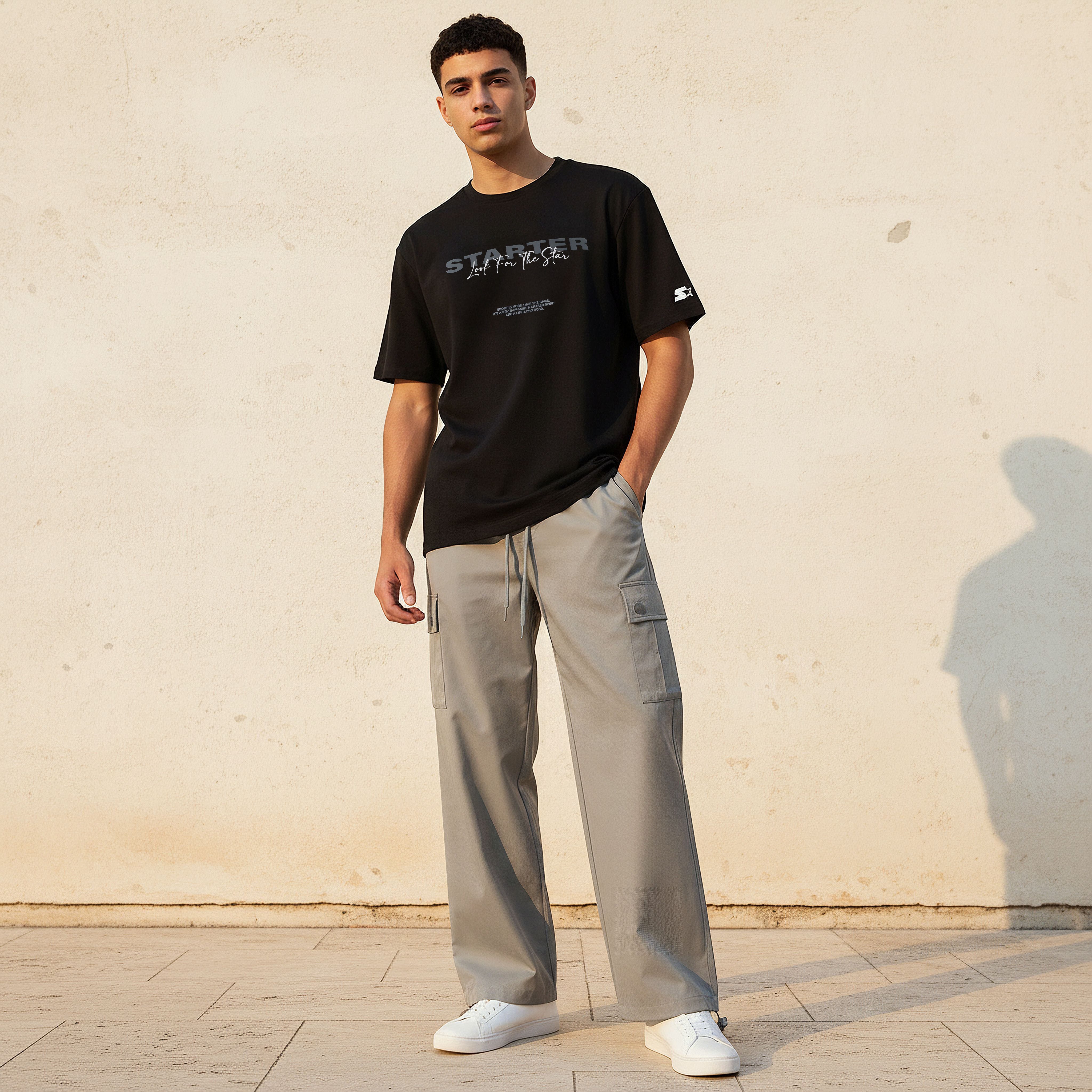 Starter Men Regular Fit Crew Neck Short Sleeves Printed T-shirt-men-clothing-tshirtsandpolos-tshirts-image-3