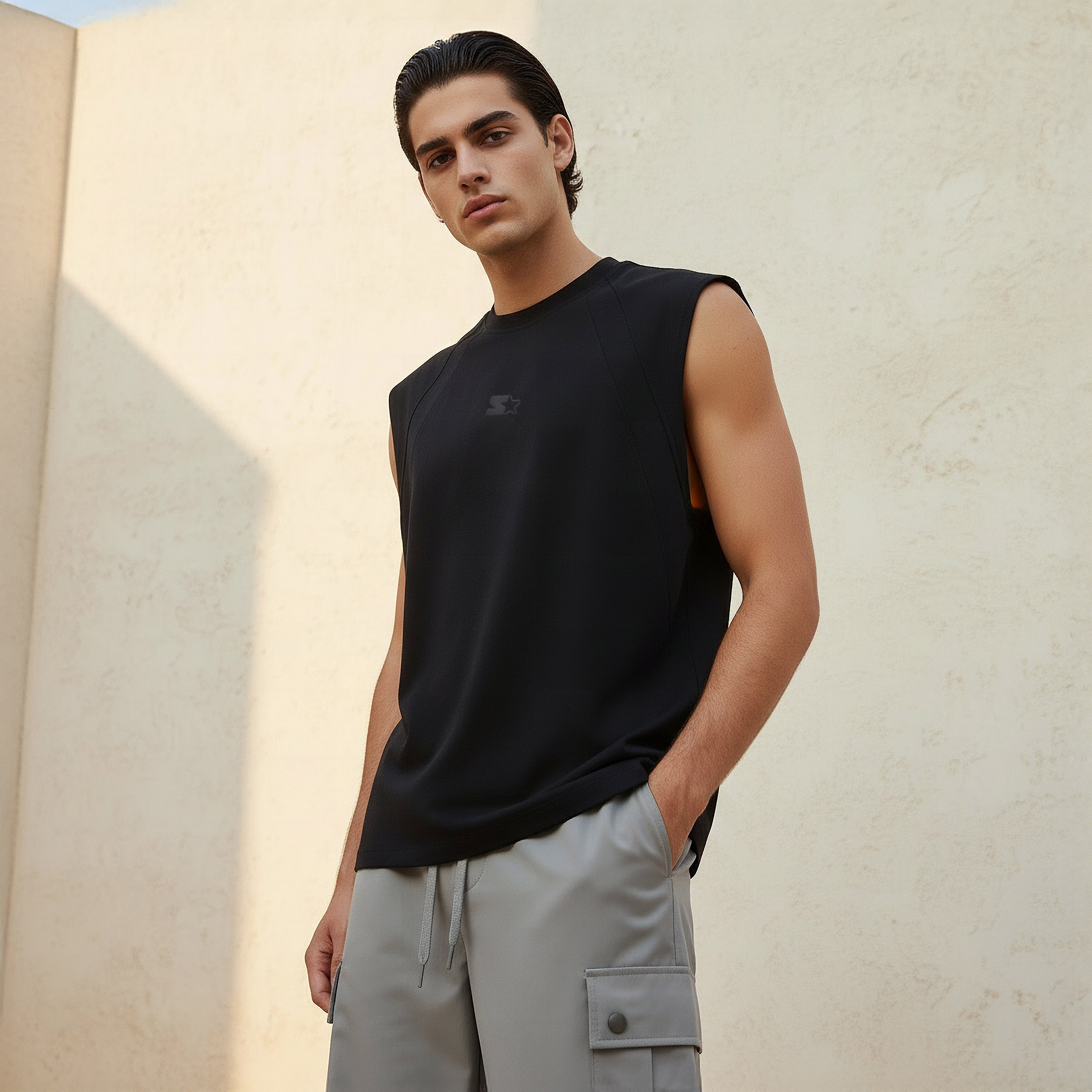 Starter Men Printed Vest-men-clothing-tshirtsandpolos-vests-image-1