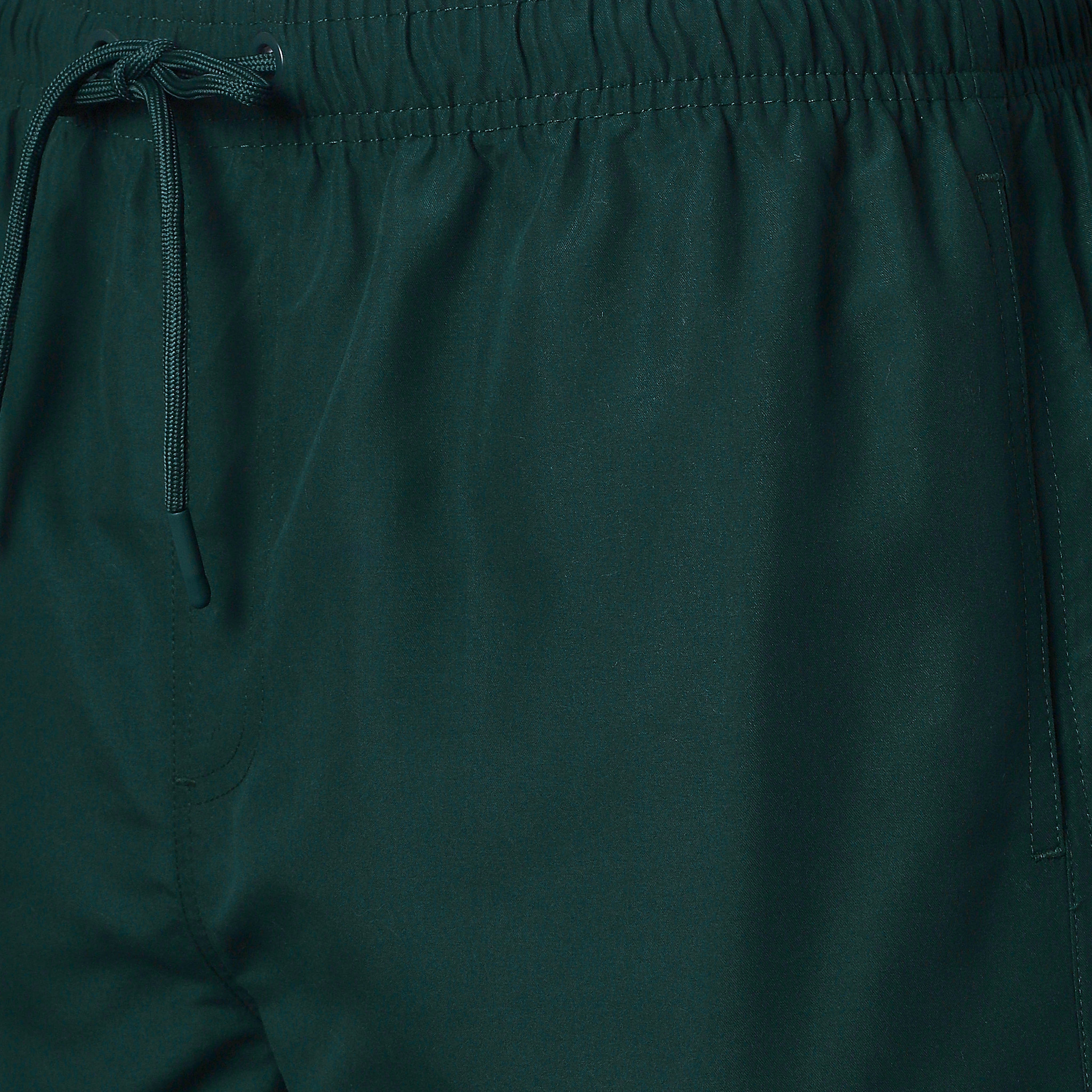 Men Drawstring Waist Swim Shorts-men-clothing-swimandbeach-shorts-image-2