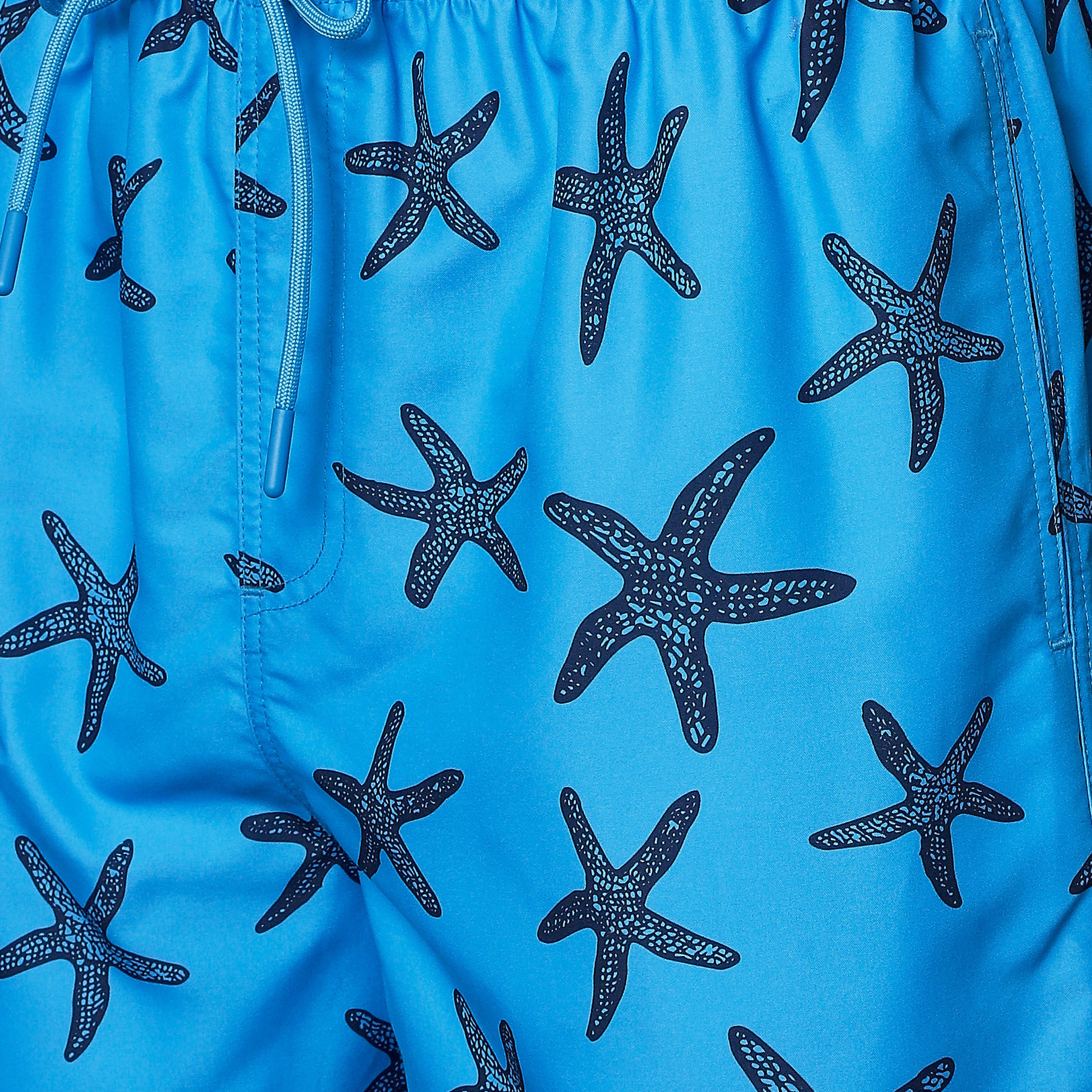 Men Starfish Print Swim Shorts-men-clothing-swimandbeach-shorts-image-2