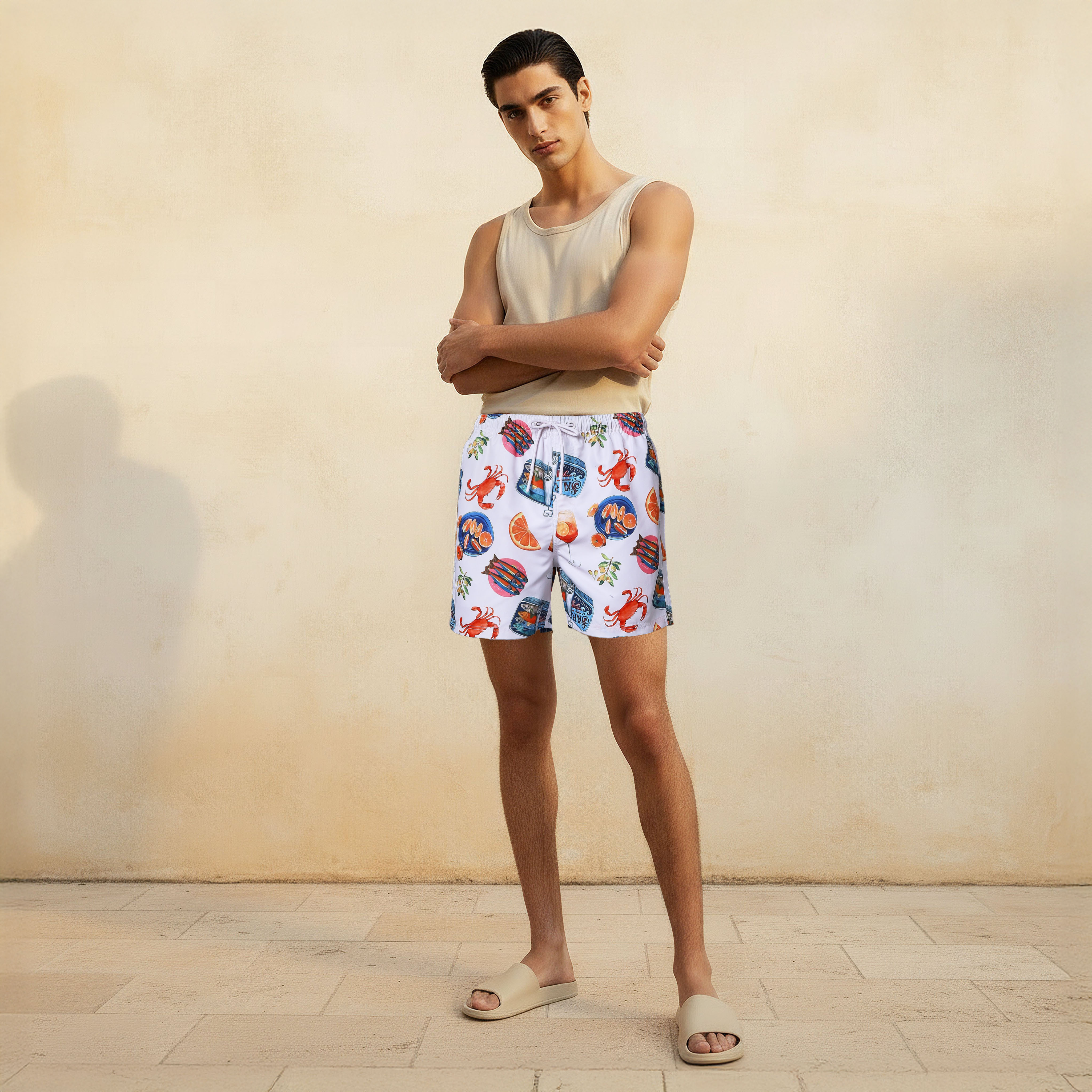 Men Printed Swim Shorts-men-clothing-swimandbeach-shorts-image-3