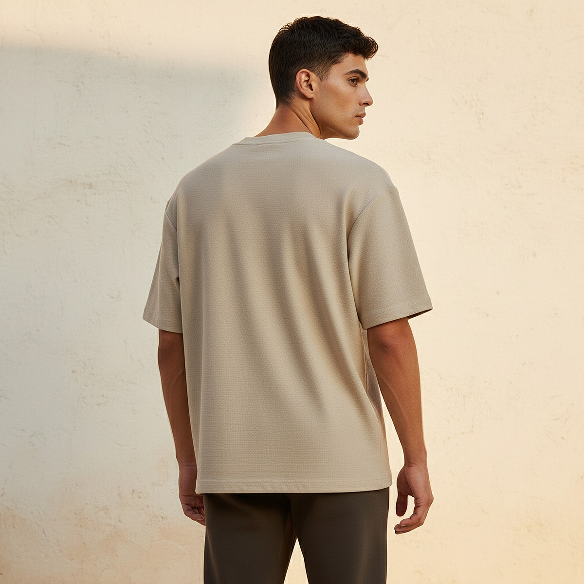 Men Regular Fit Crew Neck Short Sleeve T-shirt-men-clothing-tshirtsandpolos-tshirts-image-4