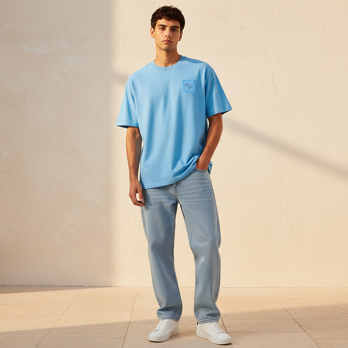 Men Regular Fit Crew Neck Short Sleeve T-shirt-men-clothing-tshirtsandpolos-tshirts-image-3